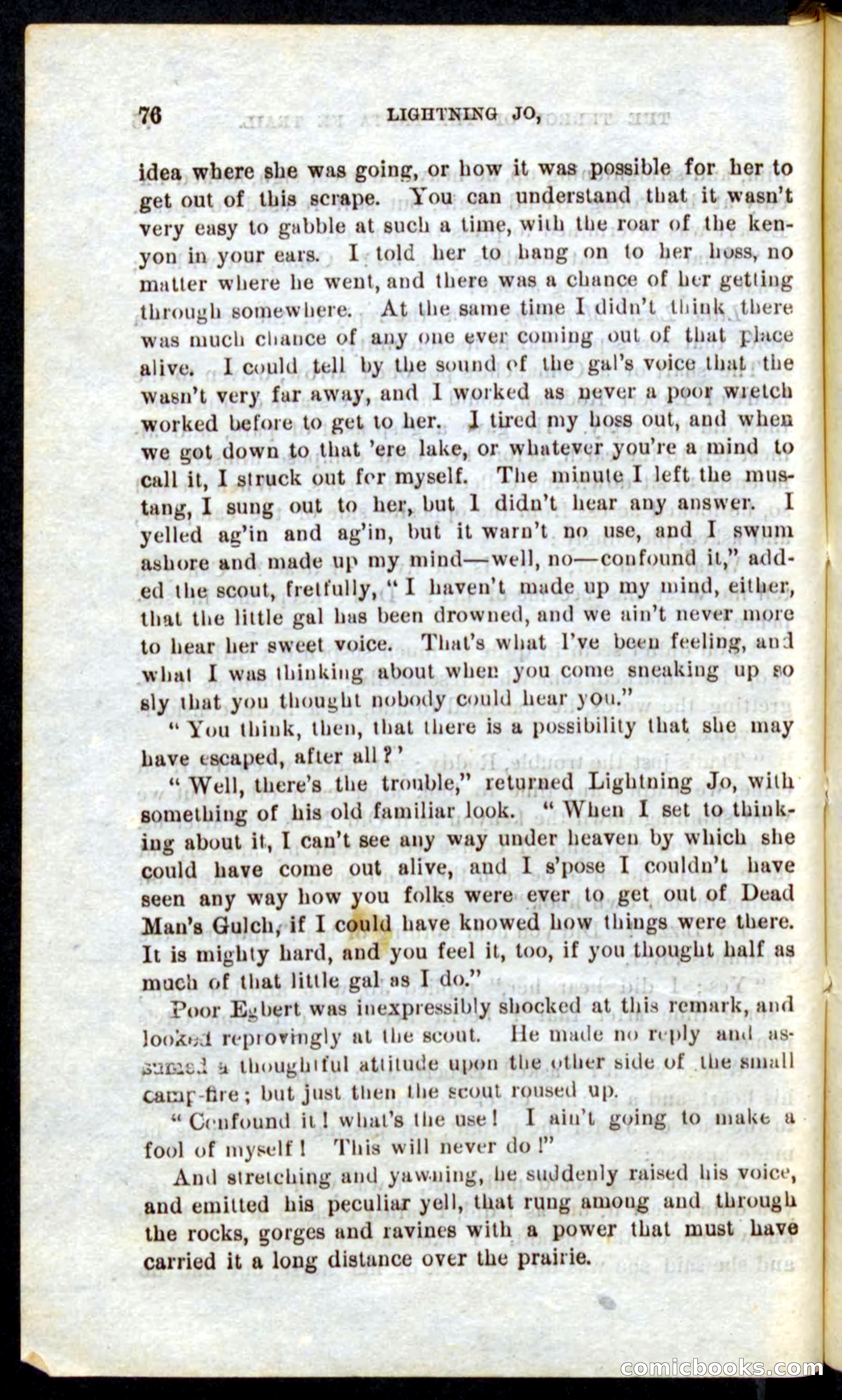 Beadle's Pocket Novels No. 9: Lightning Jo — page 72 of 100