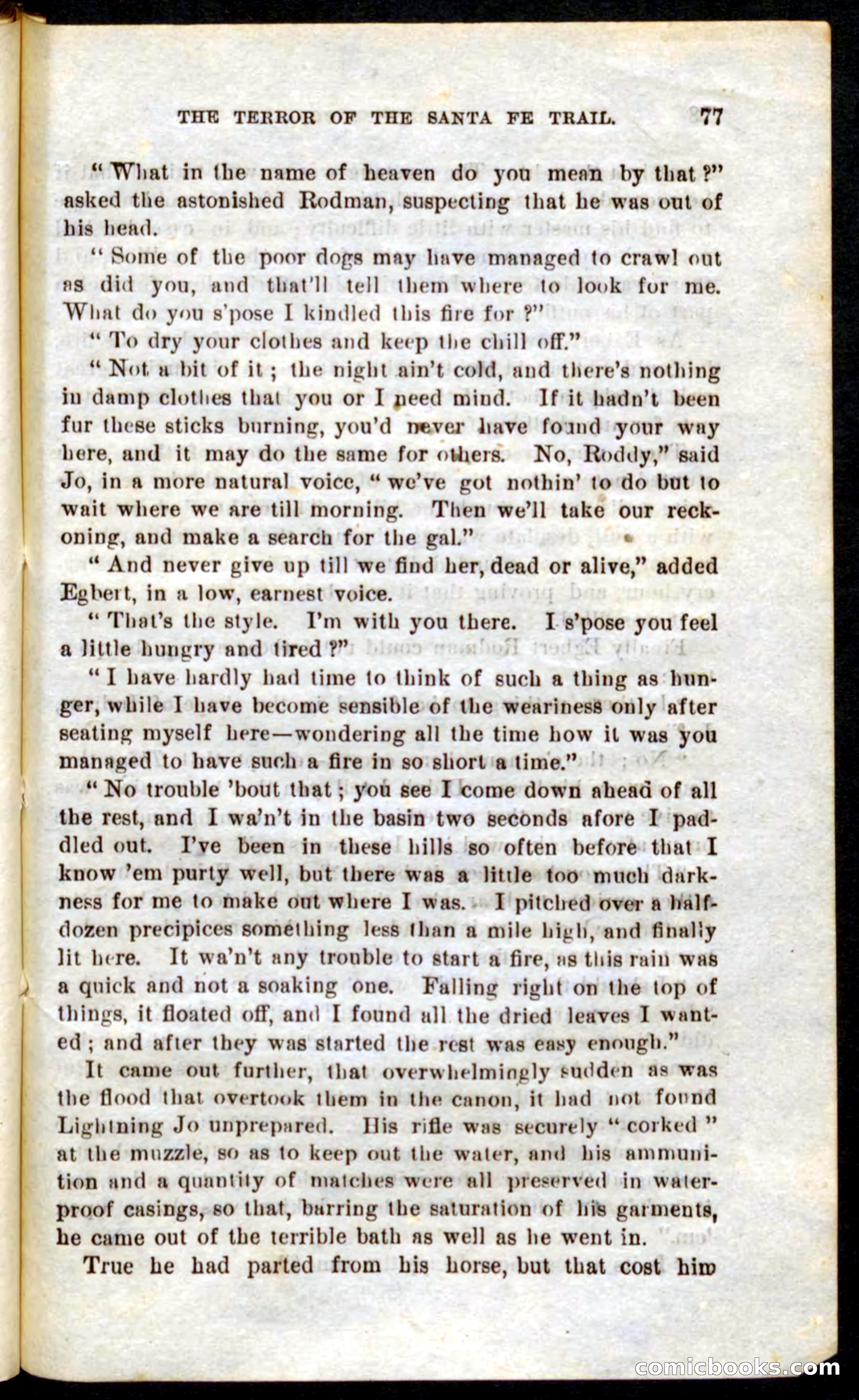 Beadle's Pocket Novels No. 9: Lightning Jo — page 73 of 100
