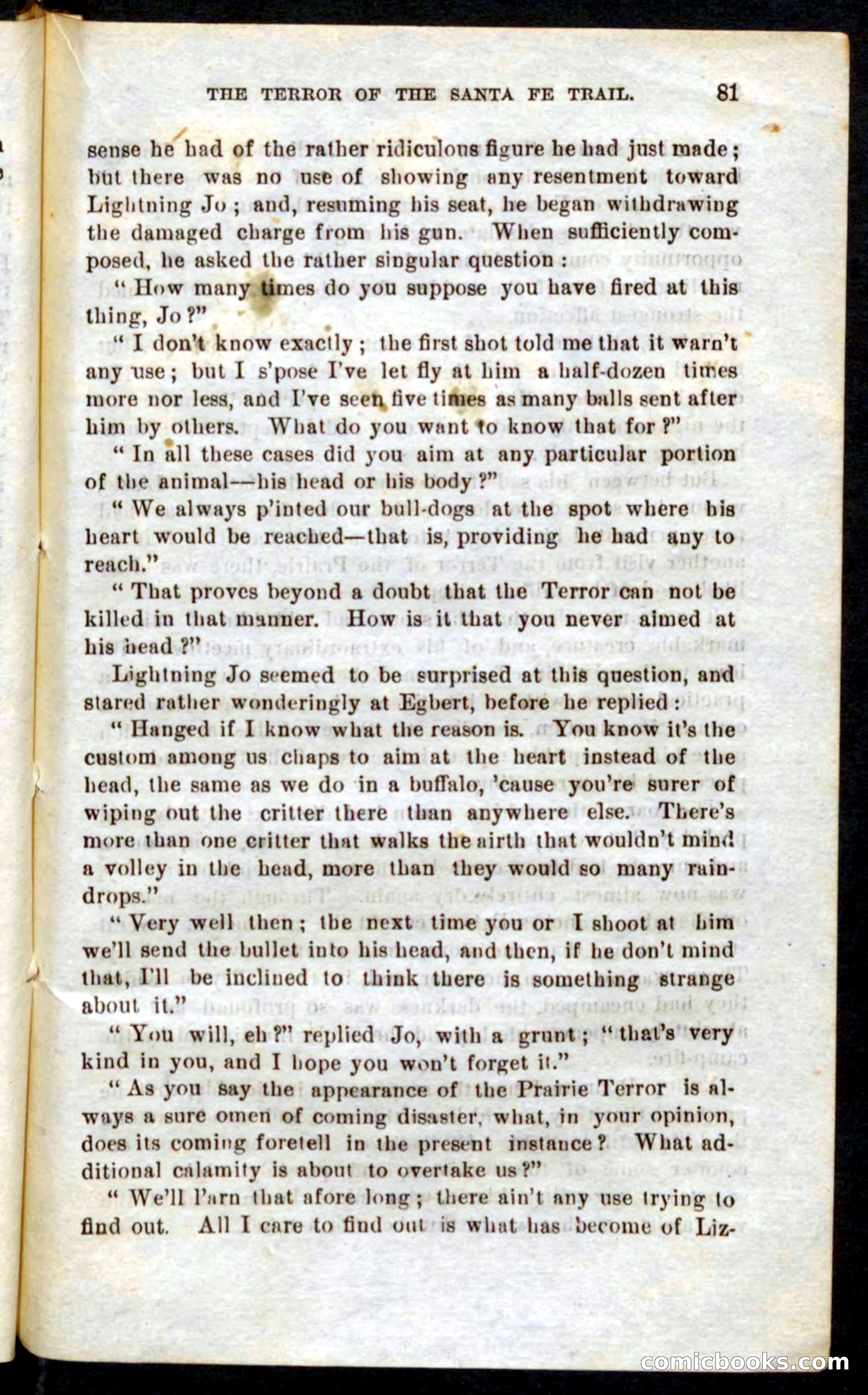 Beadle's Pocket Novels No. 9: Lightning Jo — page 77 of 100