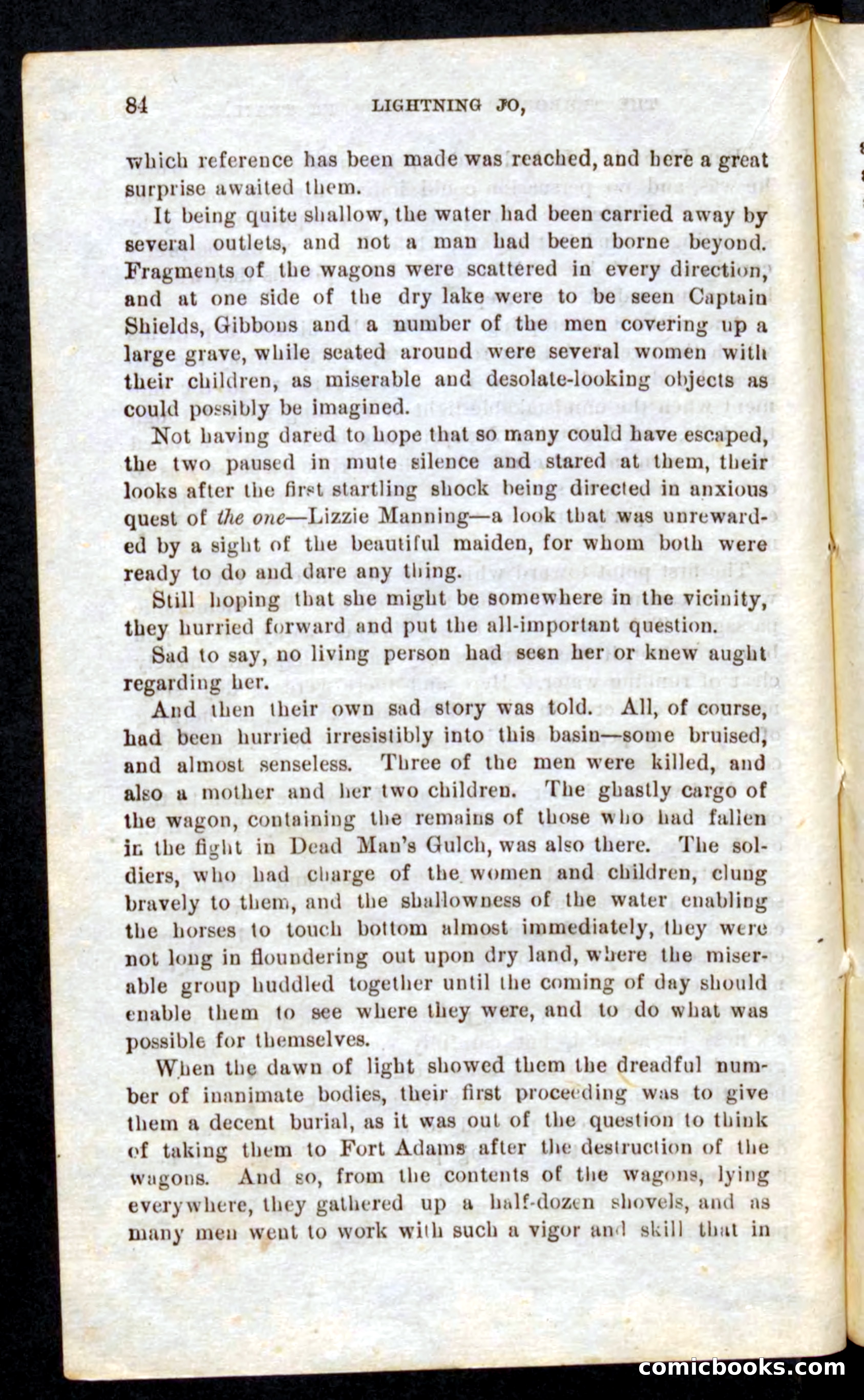 Beadle's Pocket Novels No. 9: Lightning Jo — page 80 of 100