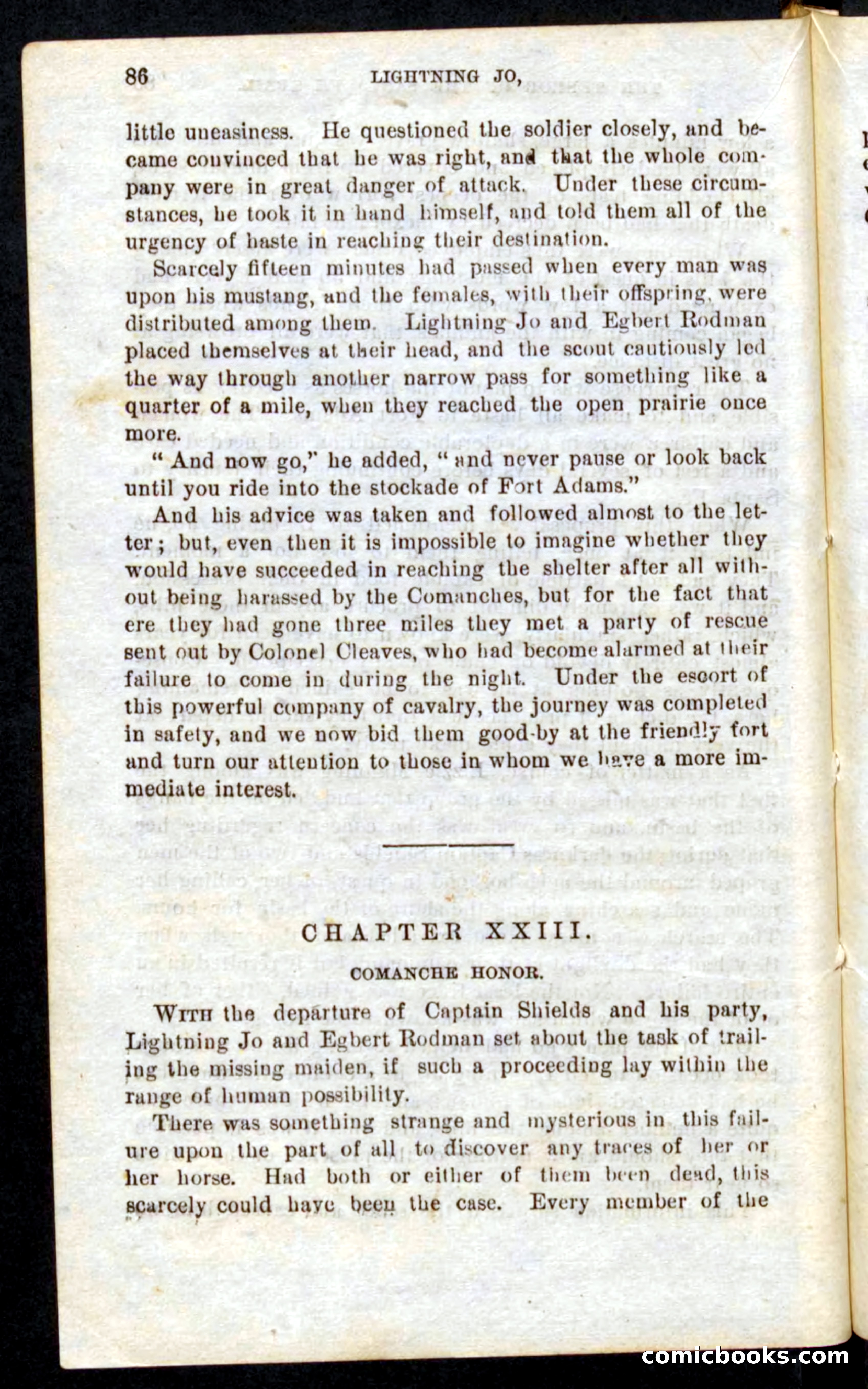 Beadle's Pocket Novels No. 9: Lightning Jo — page 82 of 100