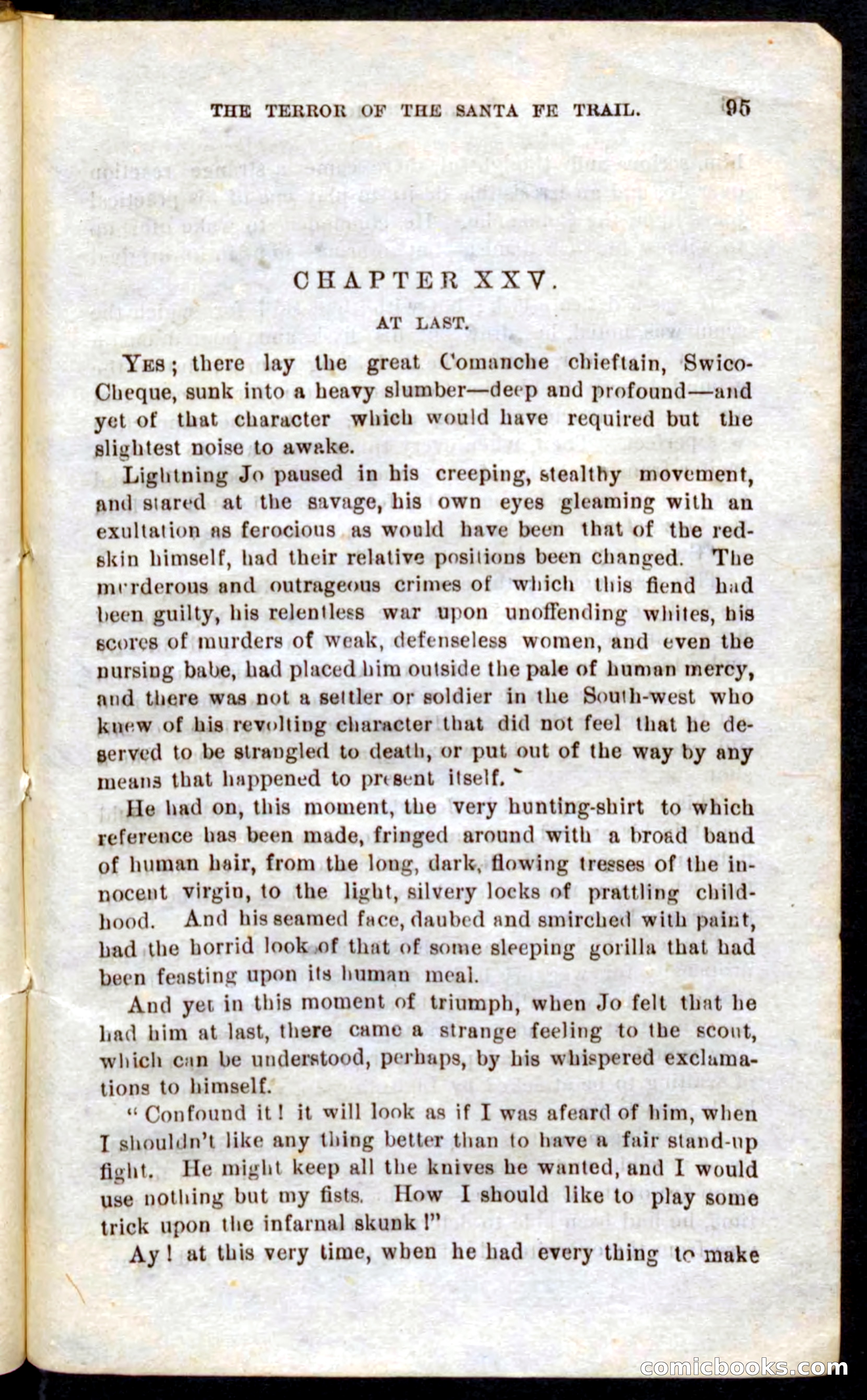 Beadle's Pocket Novels No. 9: Lightning Jo — page 91 of 100