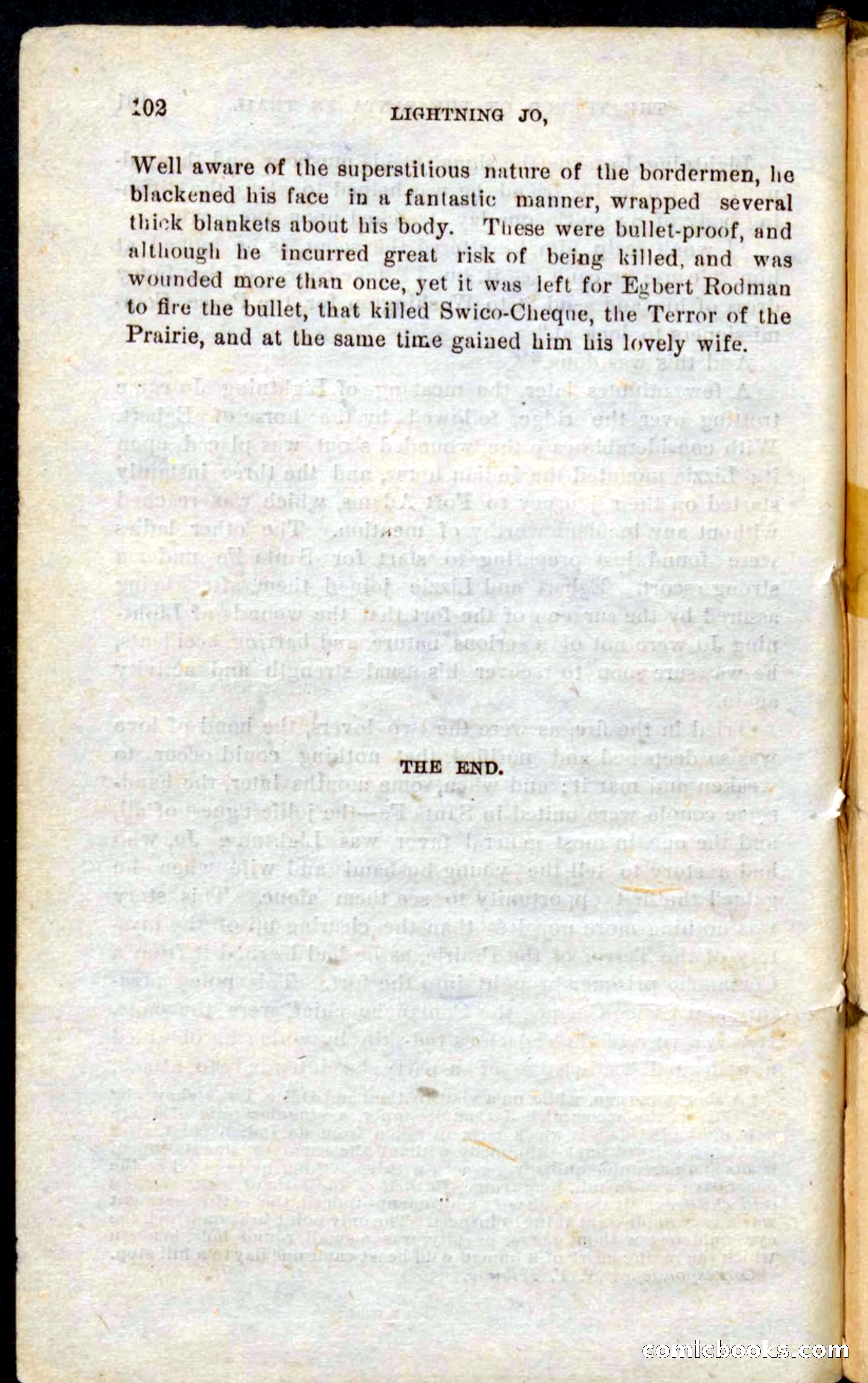 Beadle's Pocket Novels No. 9: Lightning Jo — page 98 of 100