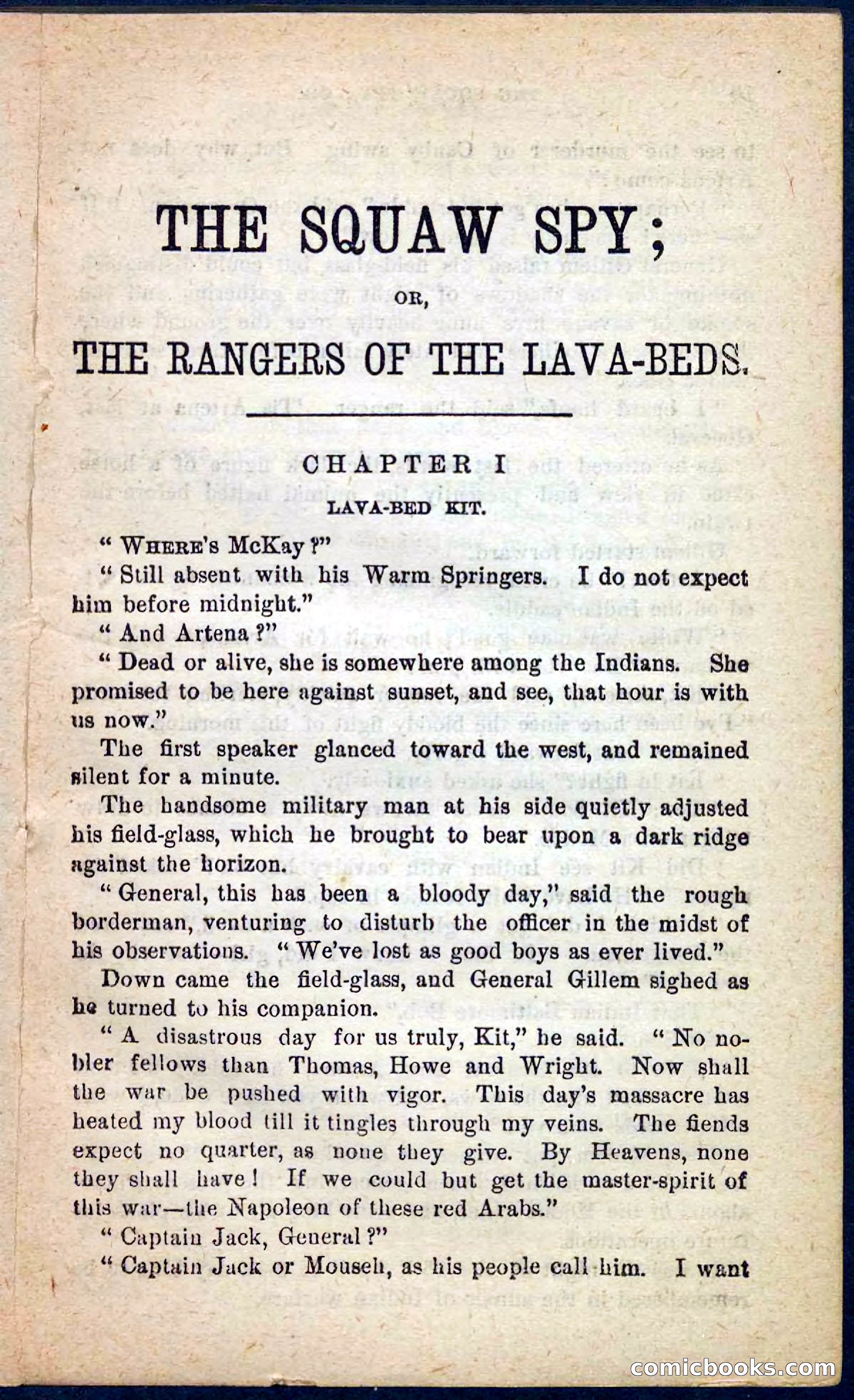 The Squaw Spy — page 5 of 100