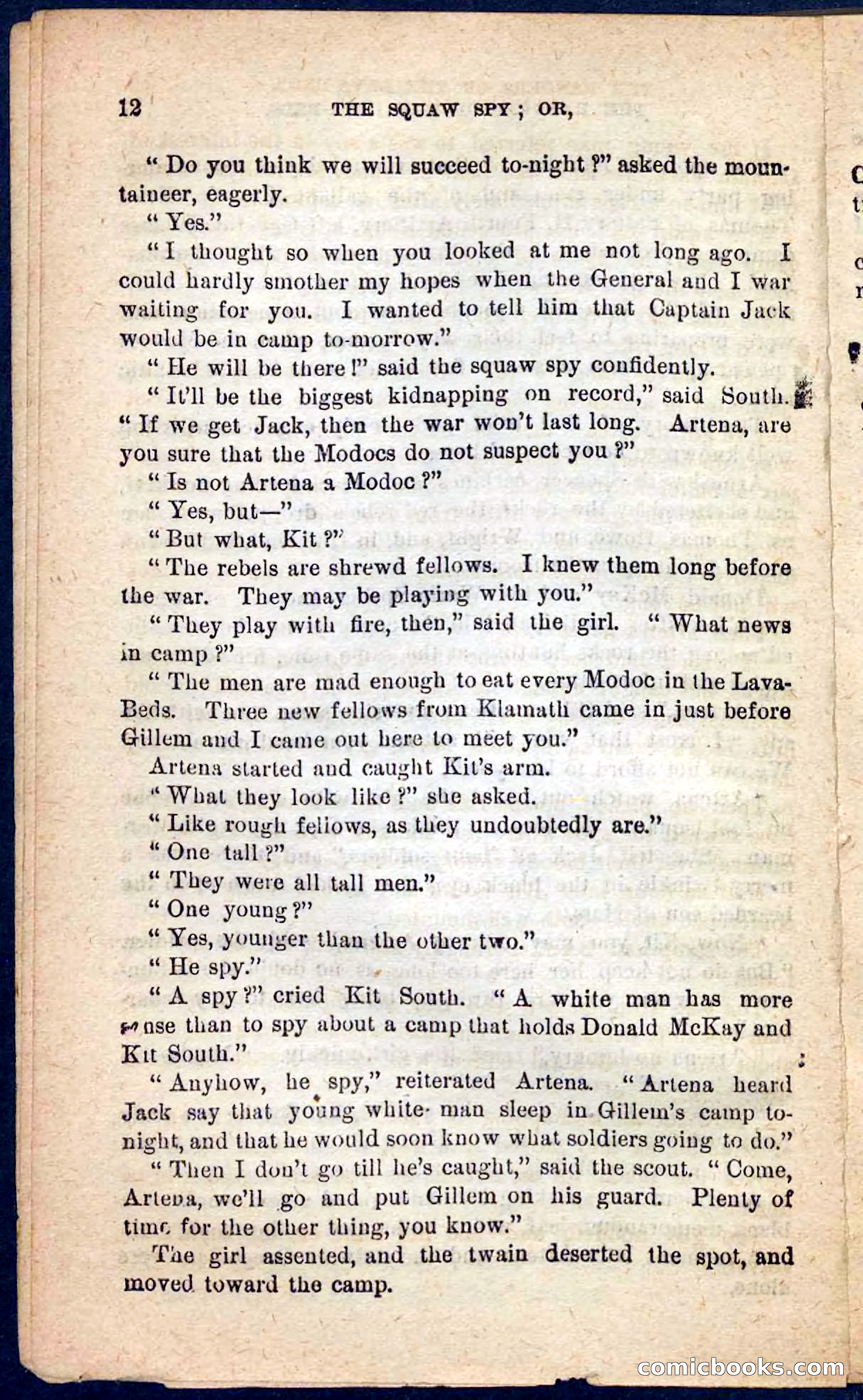 The Squaw Spy — page 8 of 100