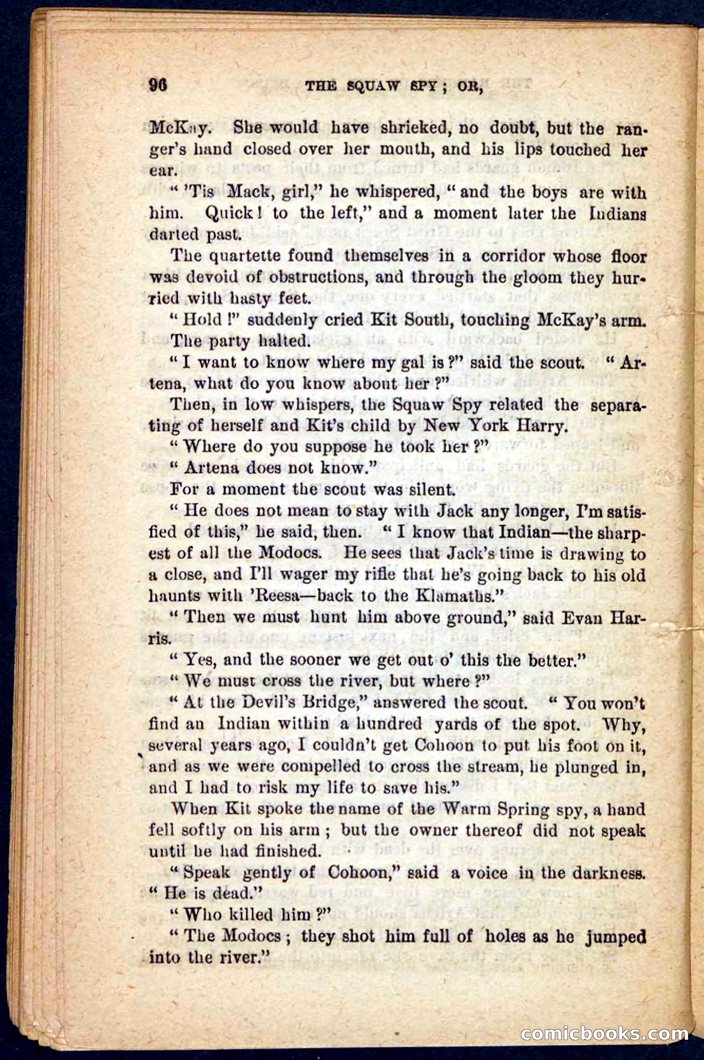 The Squaw Spy — page 92 of 100