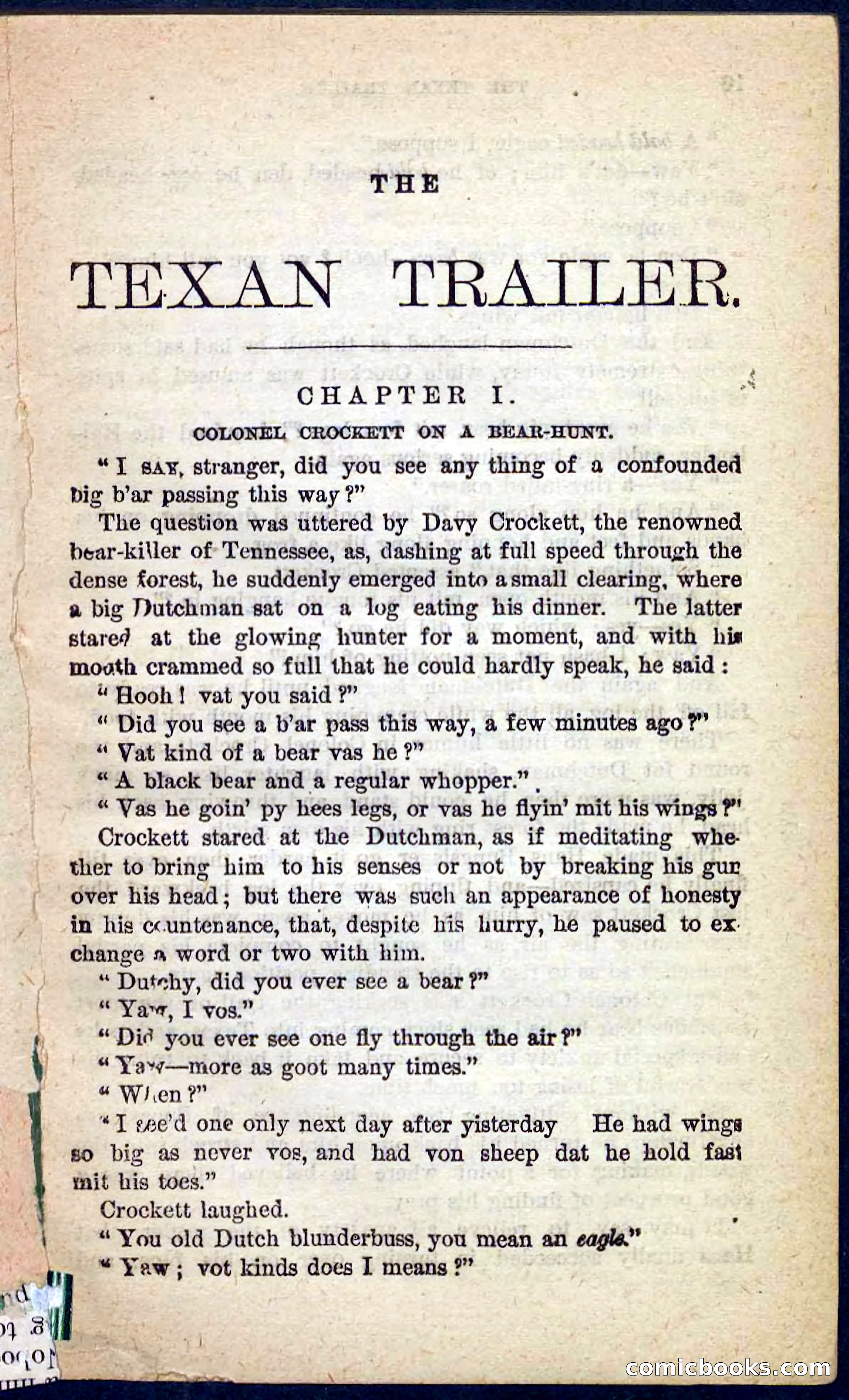 Colonel Crockett — page 5 of 84
