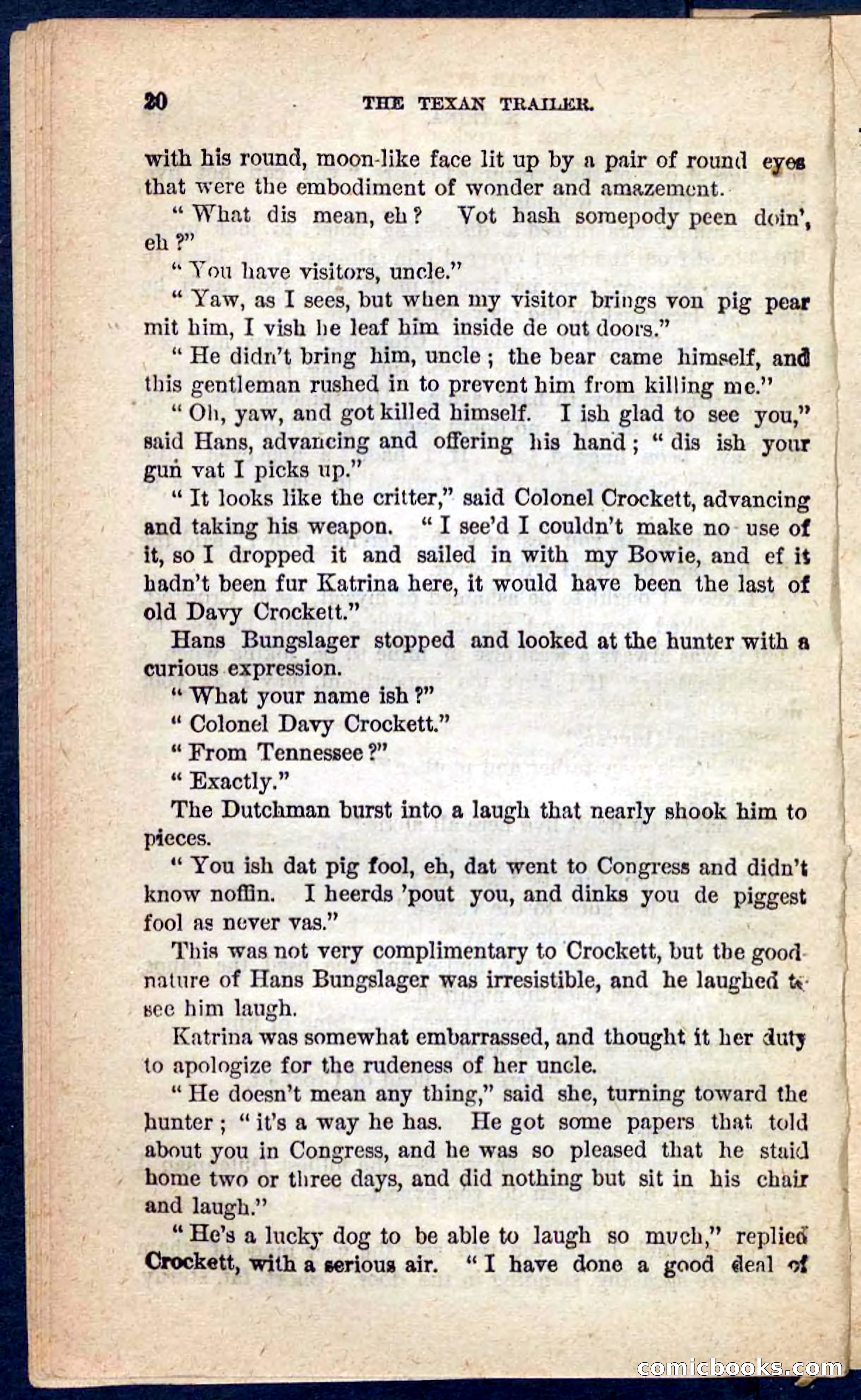 Colonel Crockett — page 16 of 84