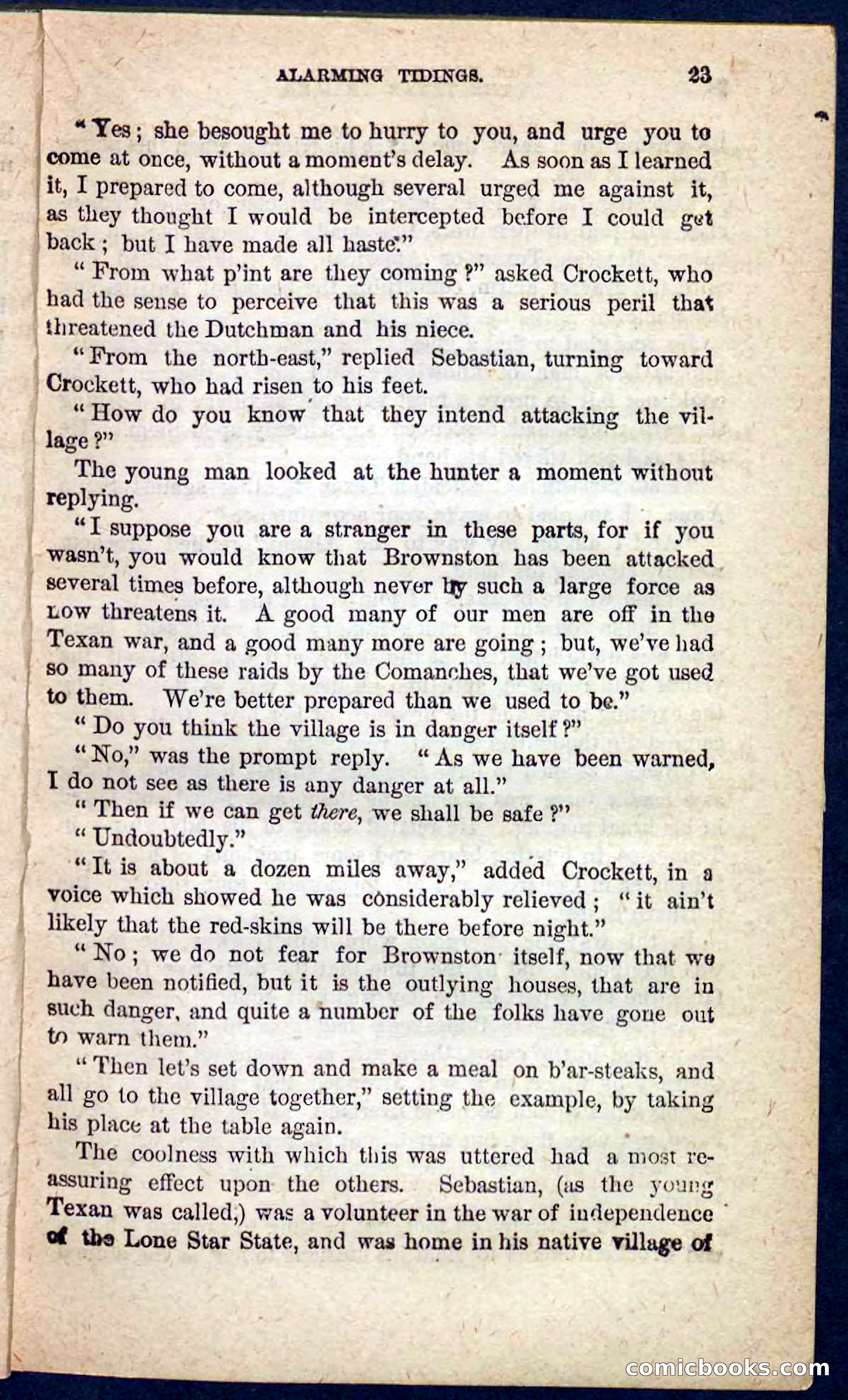 Colonel Crockett — page 19 of 84