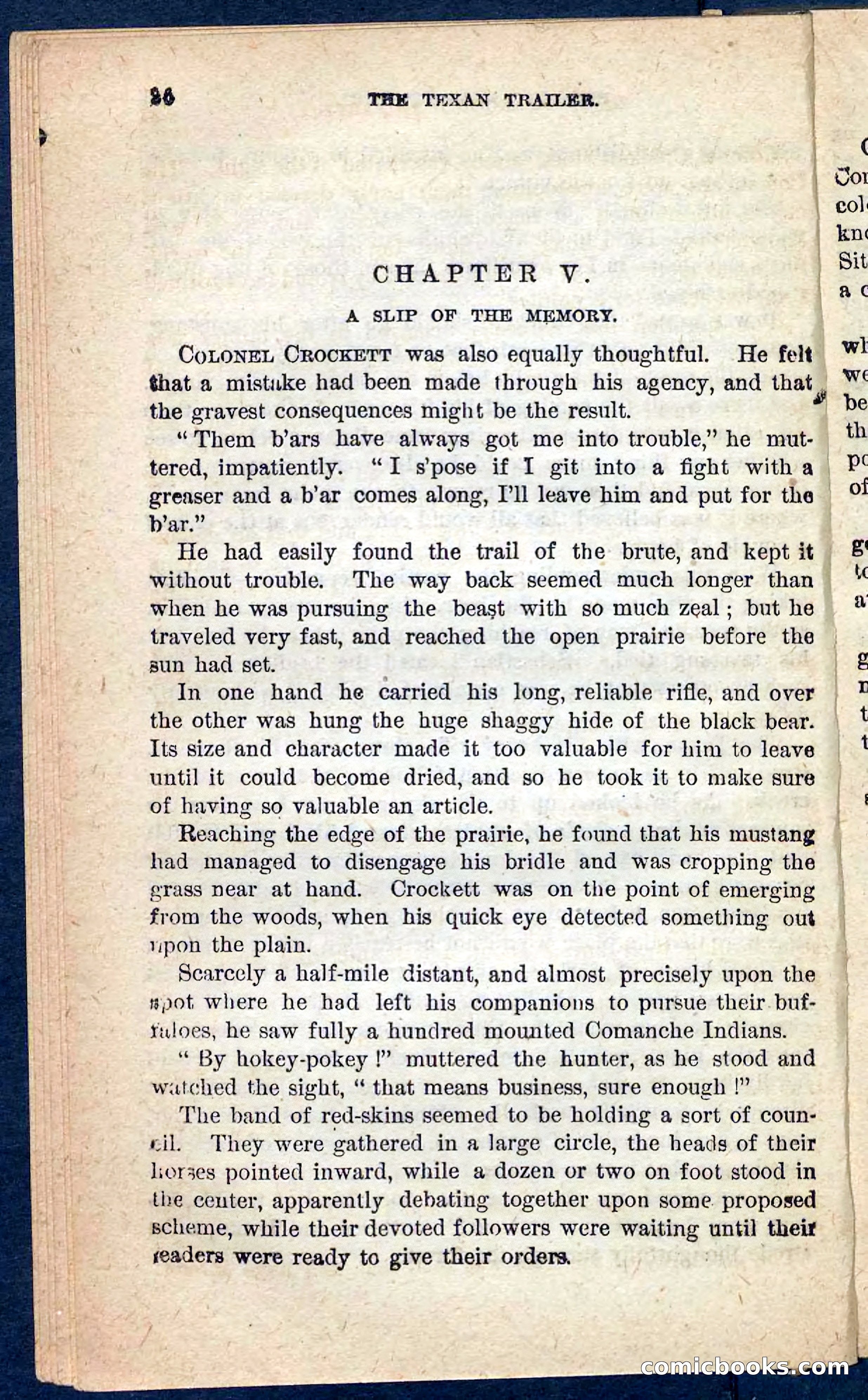 Colonel Crockett — page 22 of 84