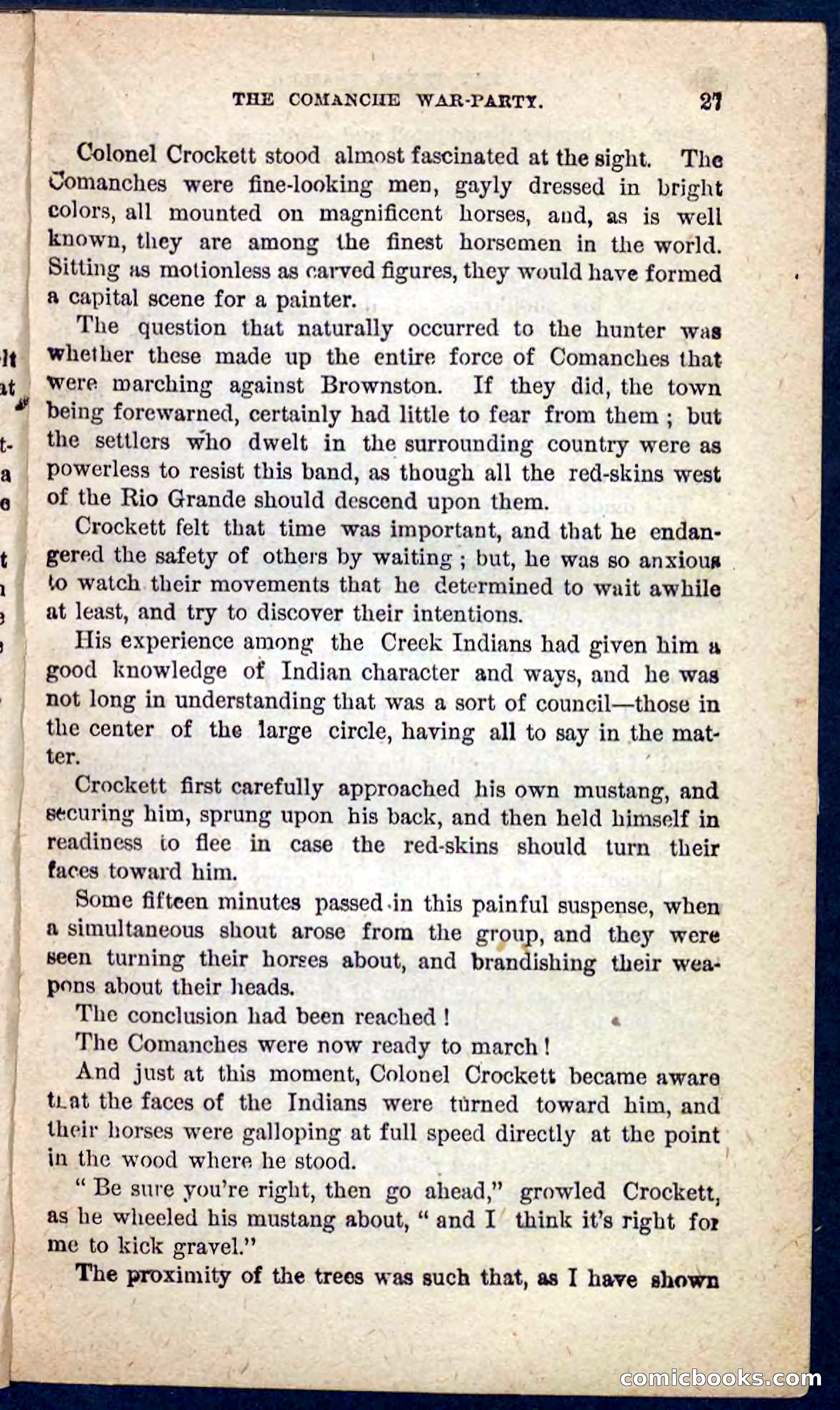 Colonel Crockett — page 23 of 84