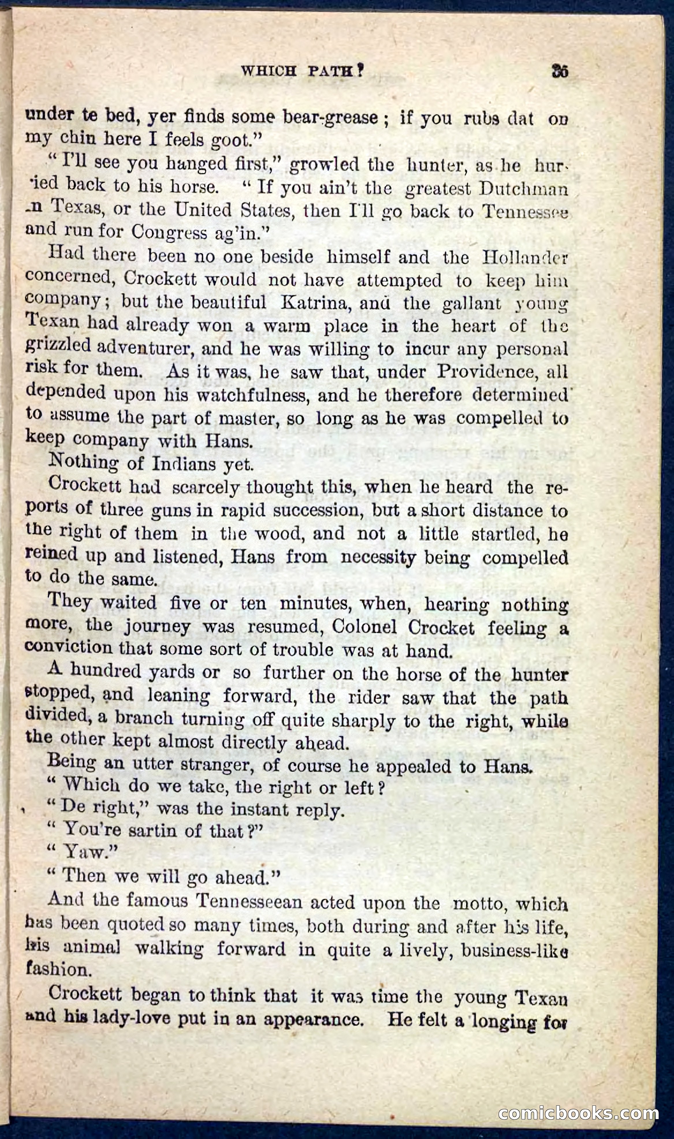 Colonel Crockett — page 31 of 84