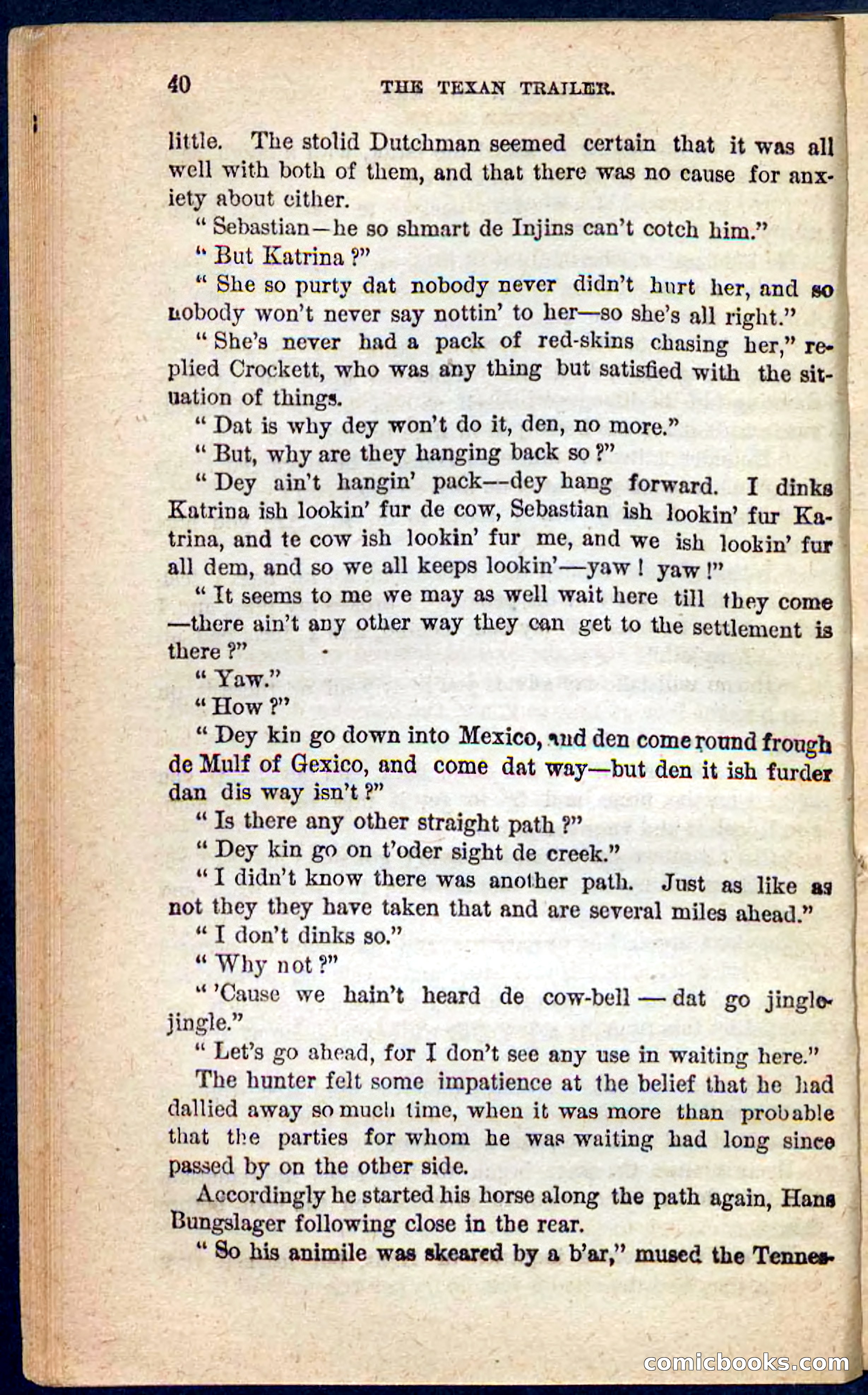 Colonel Crockett — page 36 of 84