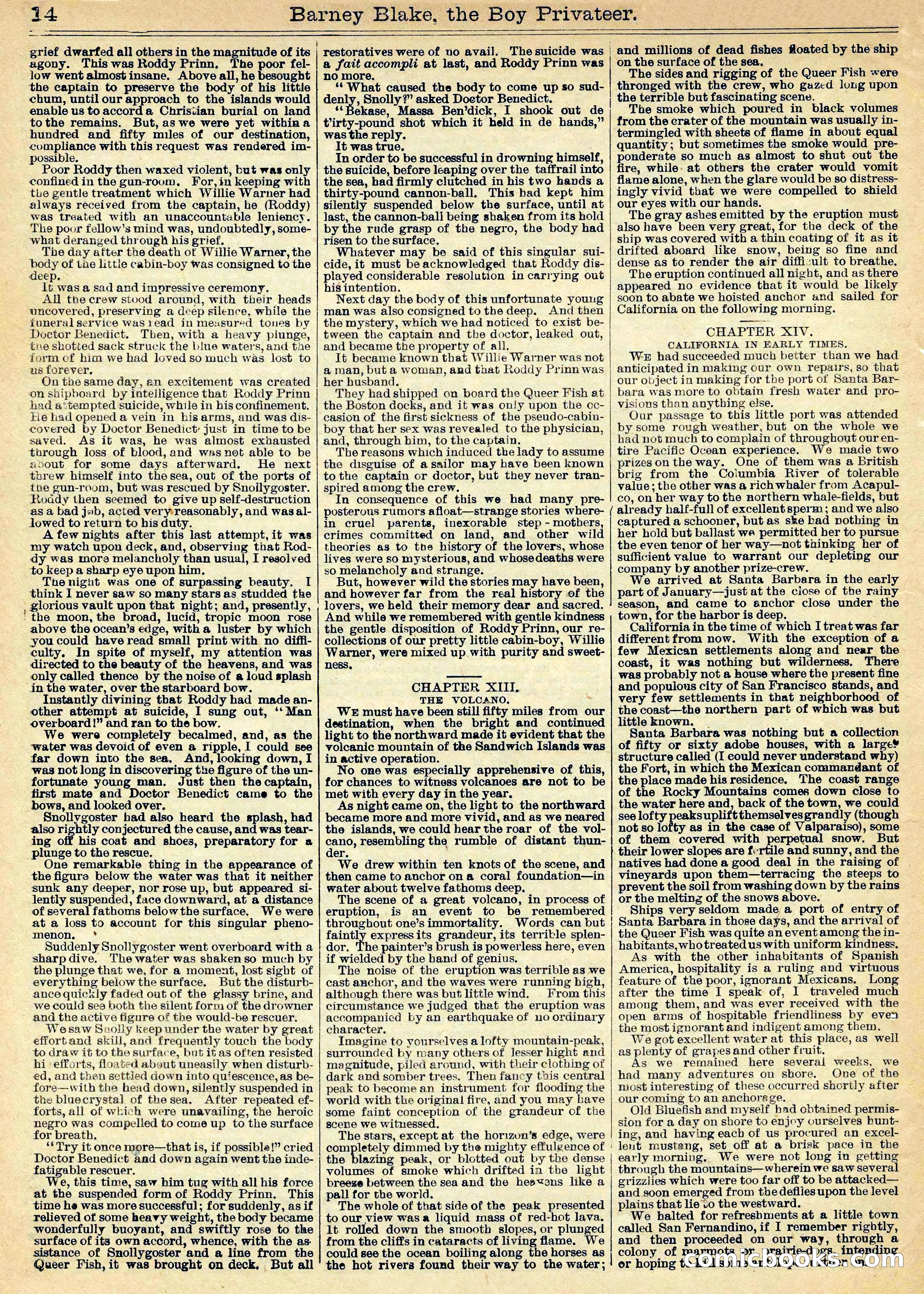 Beadle's Half Dime Library Vol. XL, No. 1020 — page 14 of 16