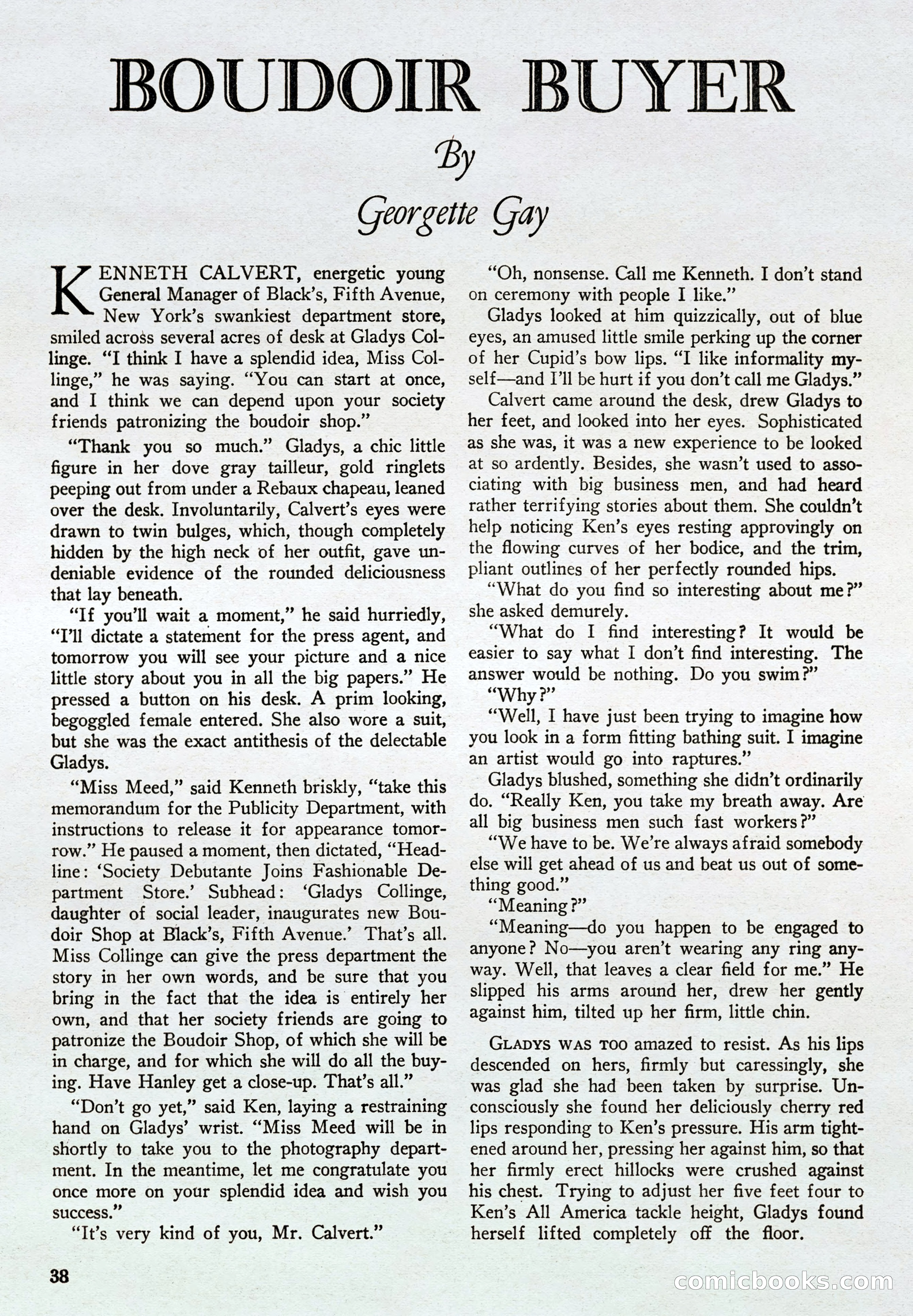 Bedtime Stories, August 1936 — page 40 of 68