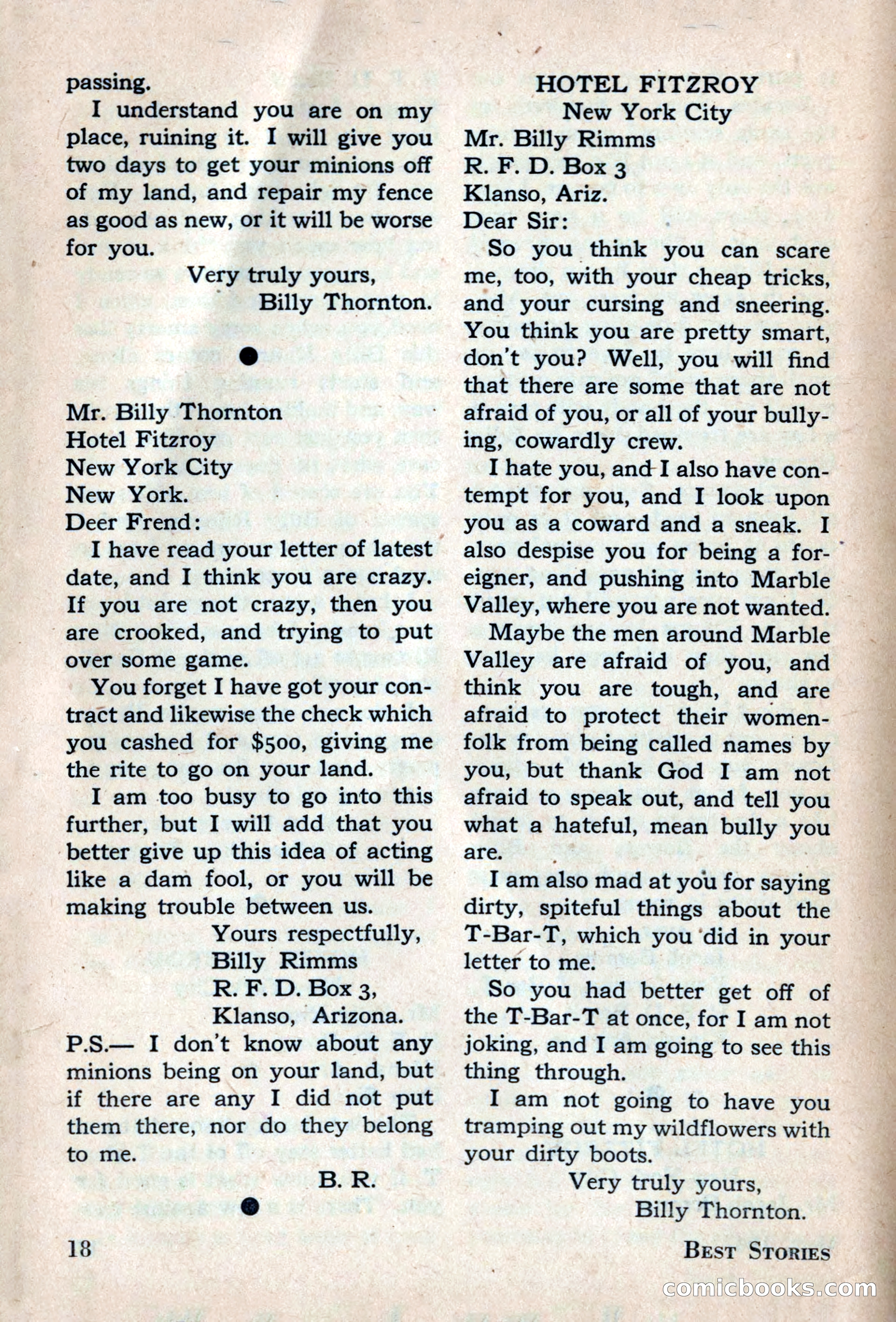 Best Stories, May 1947 — page 18 of 52