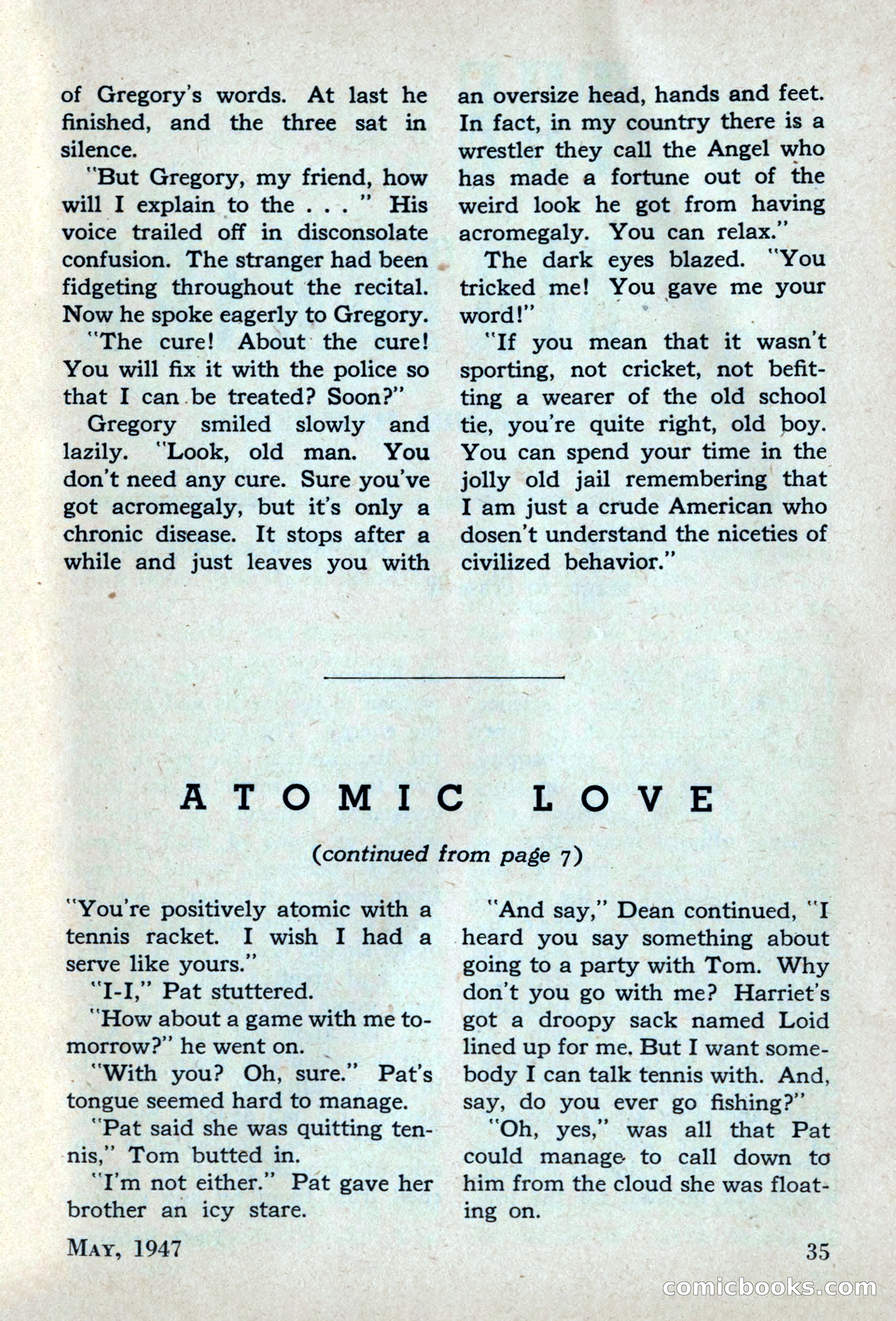 Best Stories, May 1947 — page 35 of 52