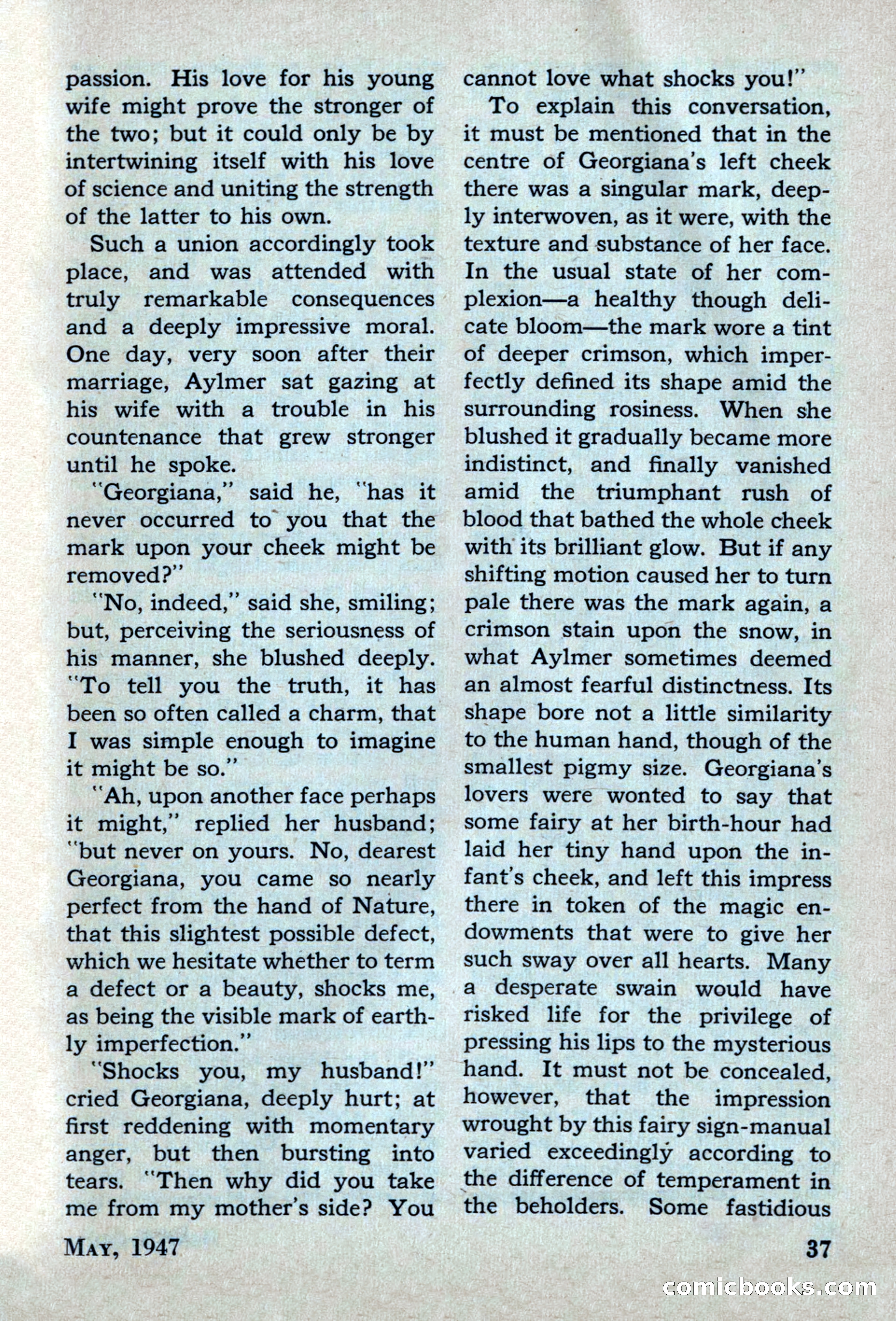 Best Stories, May 1947 — page 37 of 52