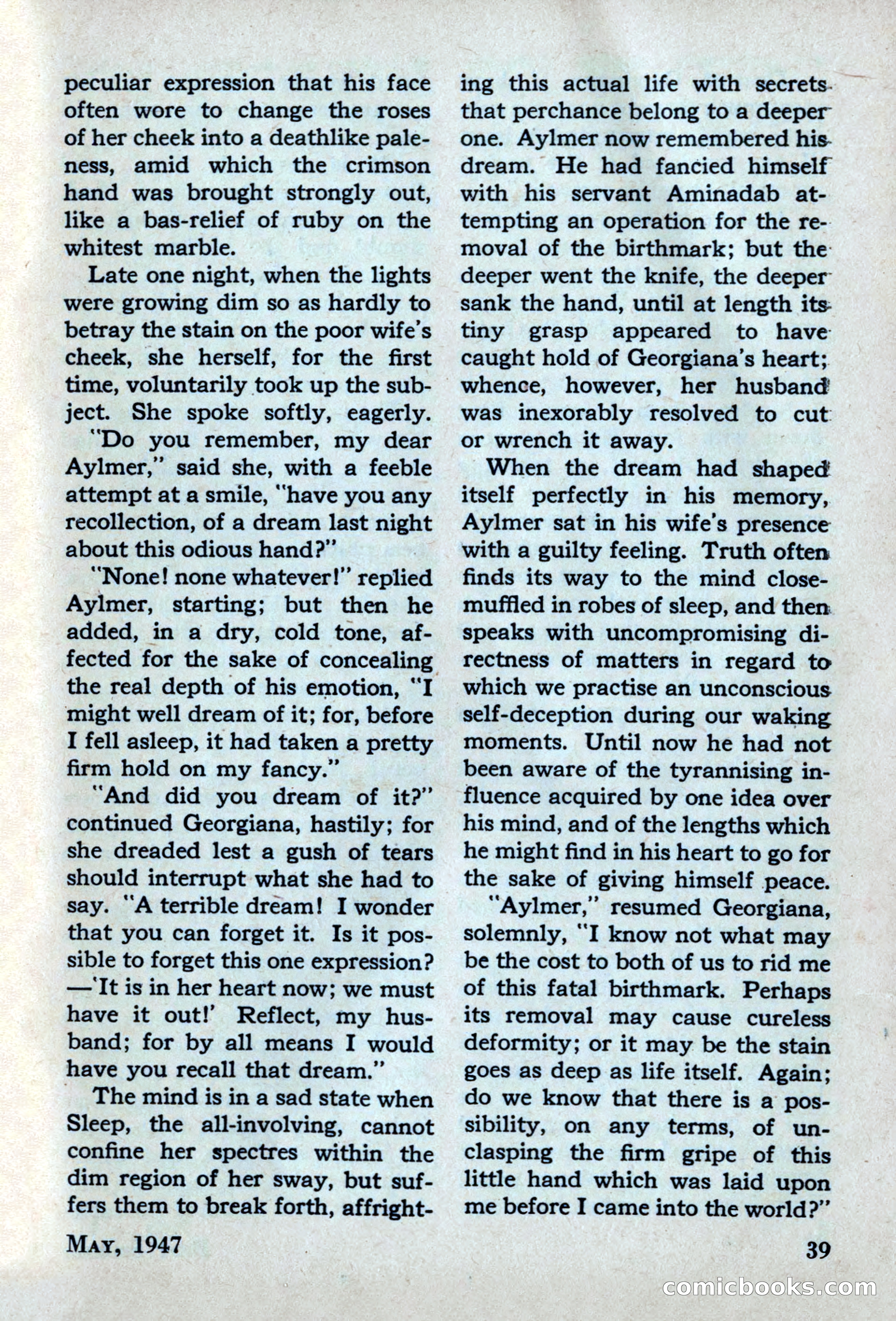 Best Stories, May 1947 — page 39 of 52