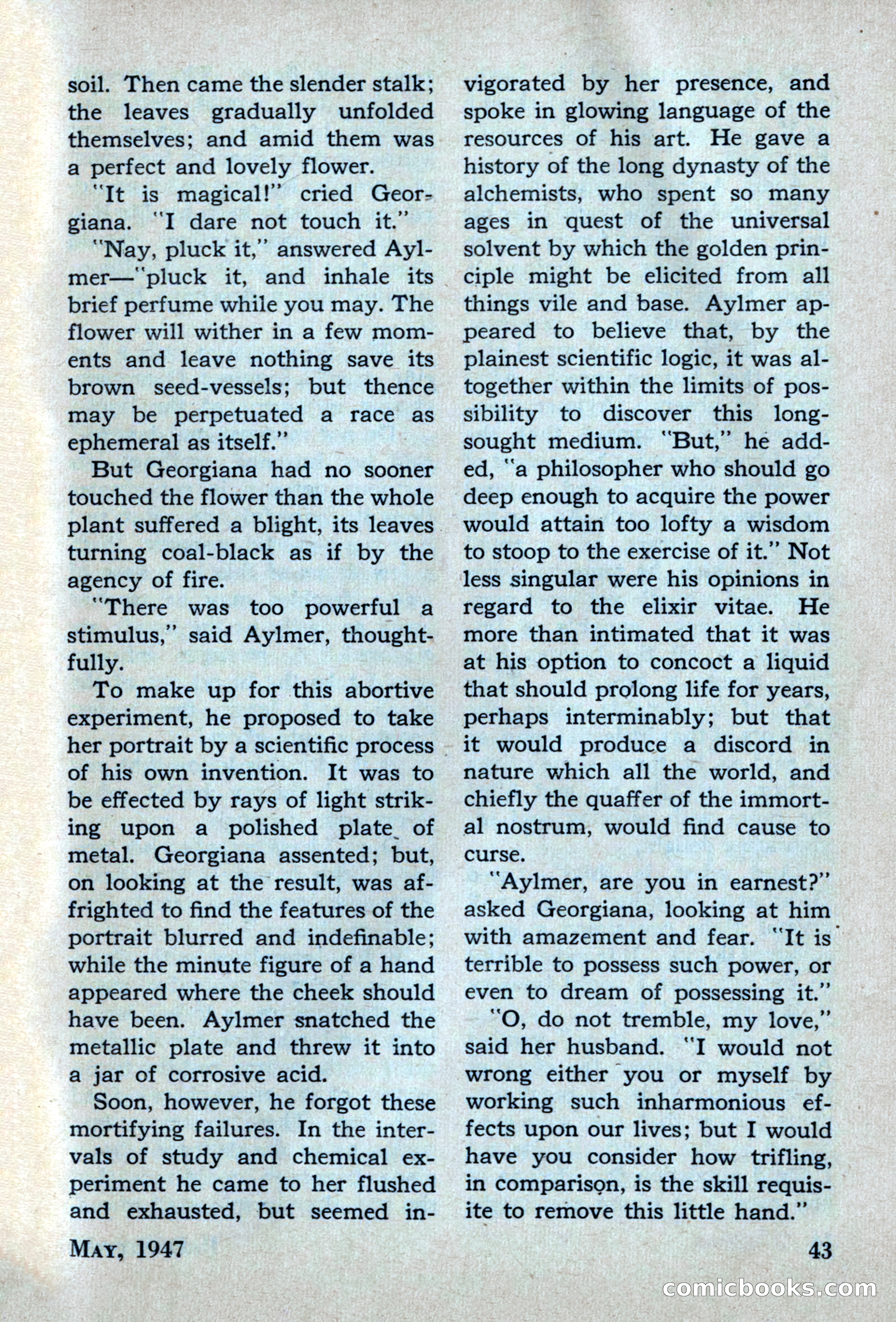 Best Stories, May 1947 — page 43 of 52