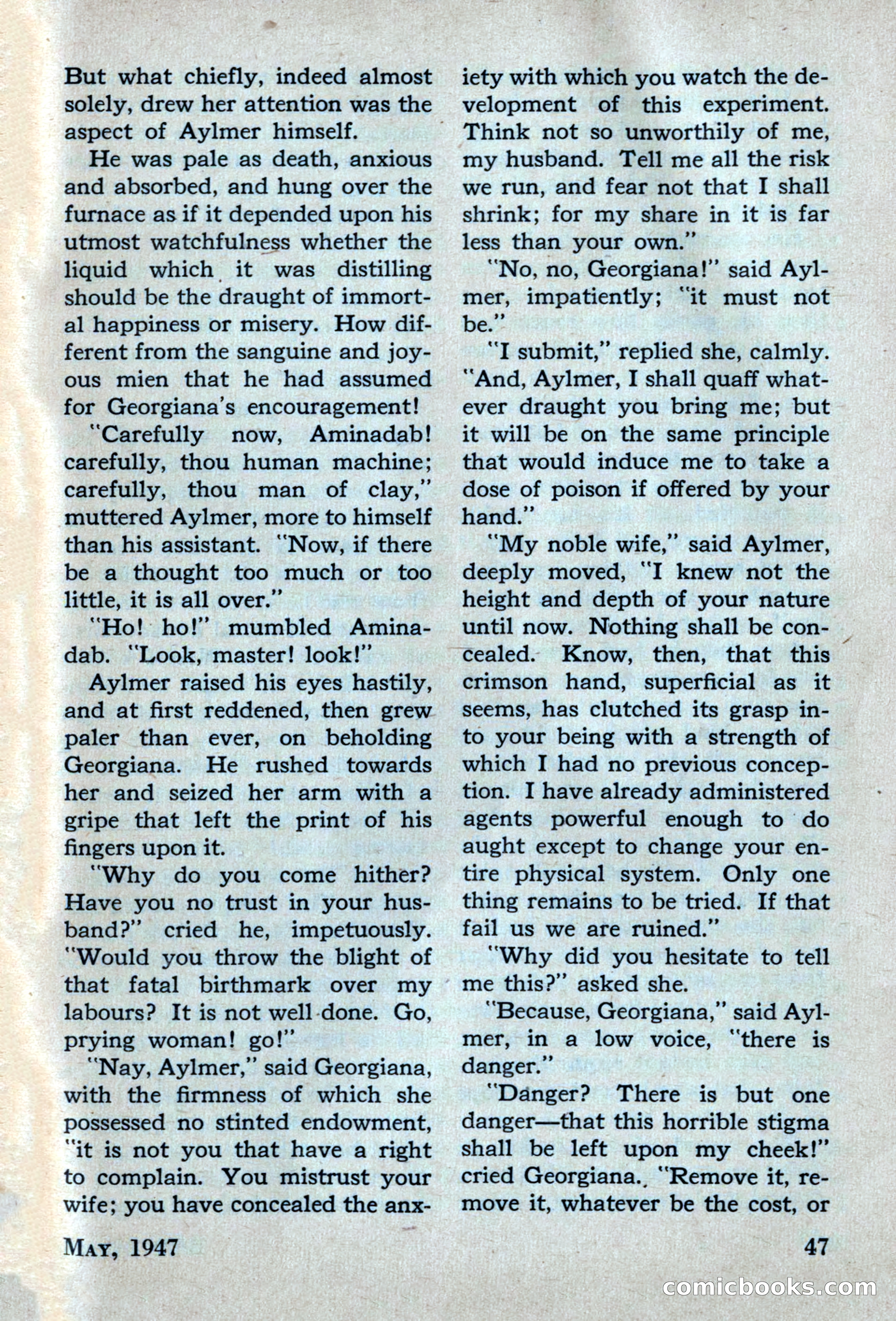 Best Stories, May 1947 — page 47 of 52