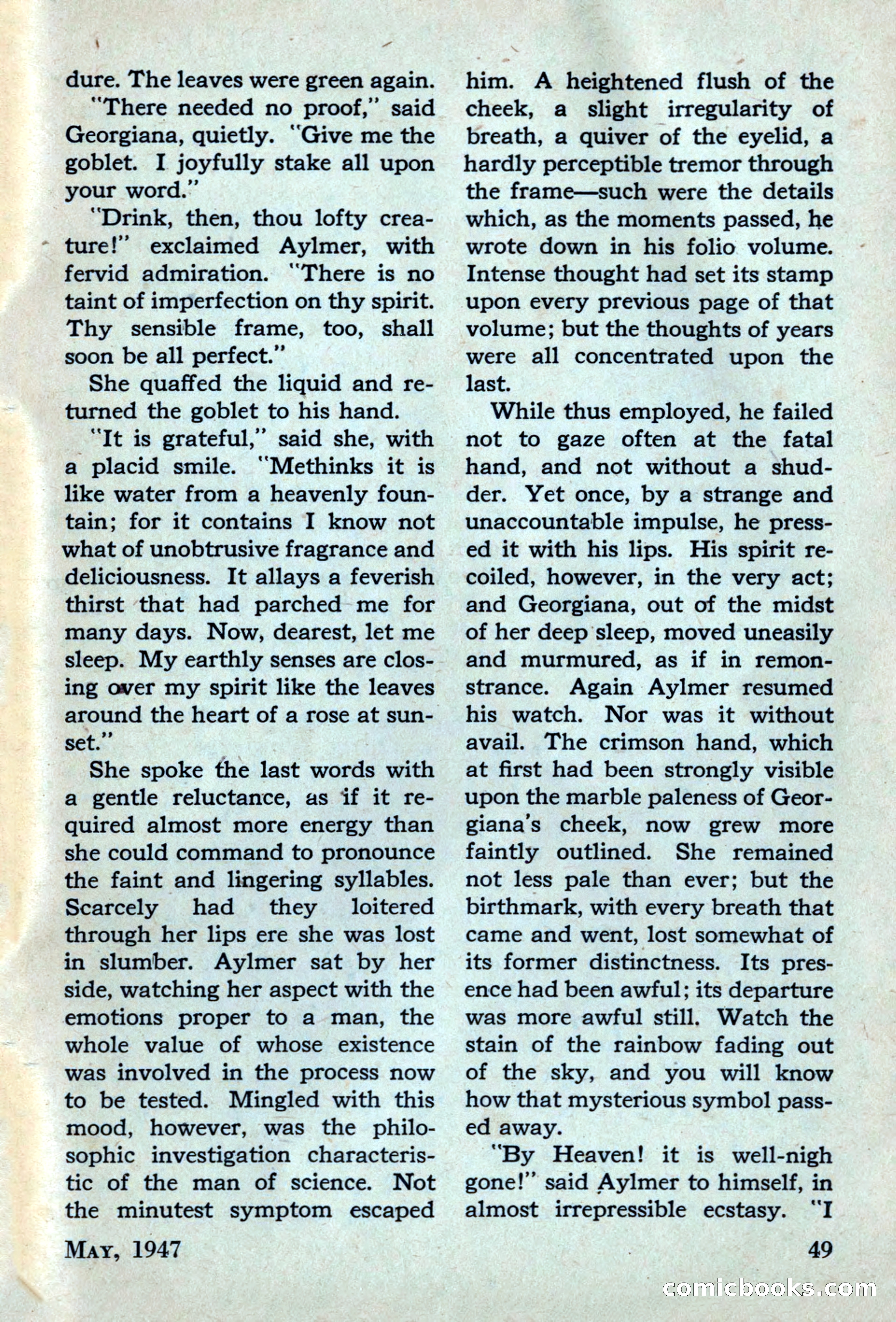 Best Stories, May 1947 — page 49 of 52
