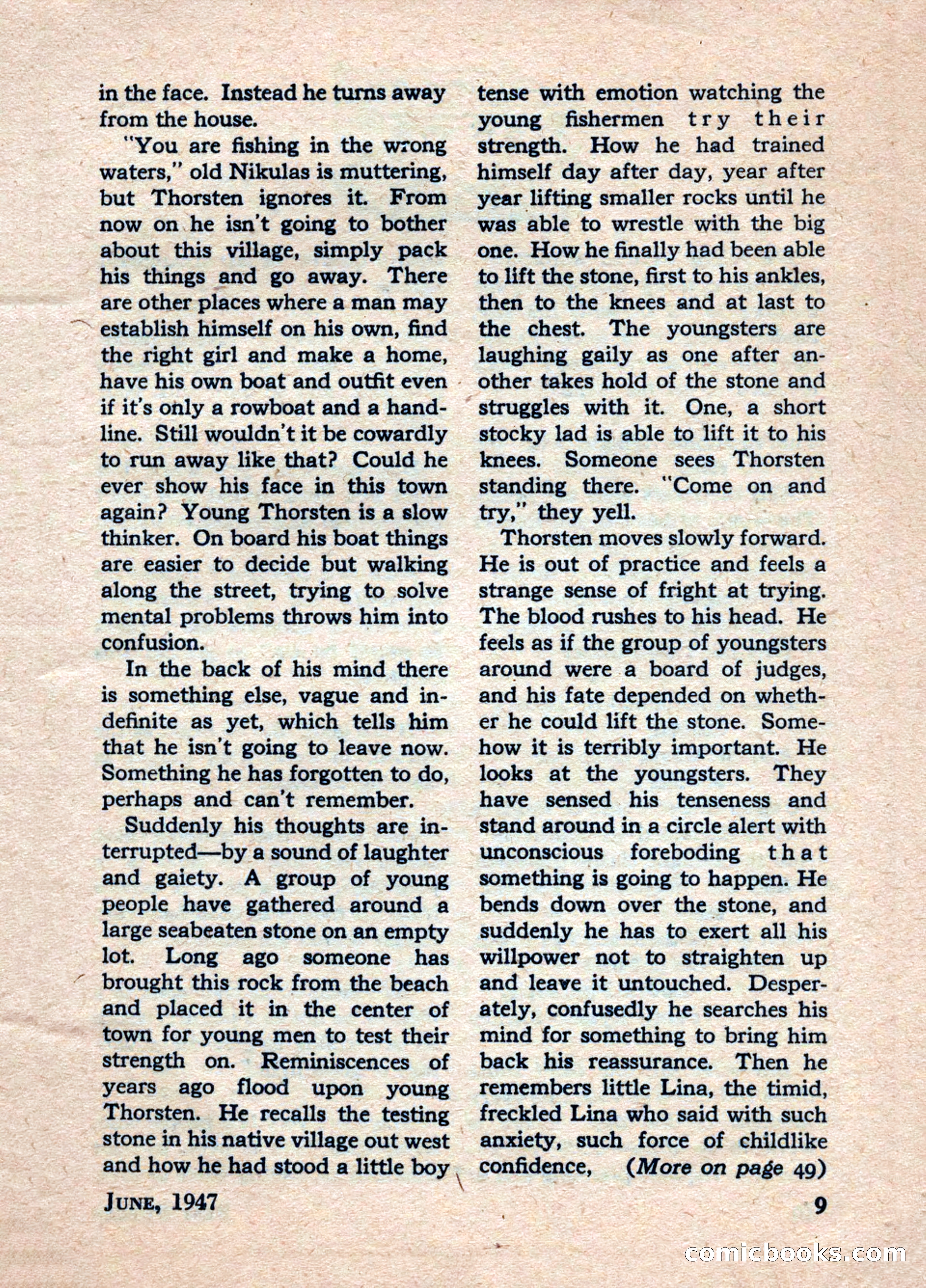 Best Stories, June 1947 — page 9 of 52