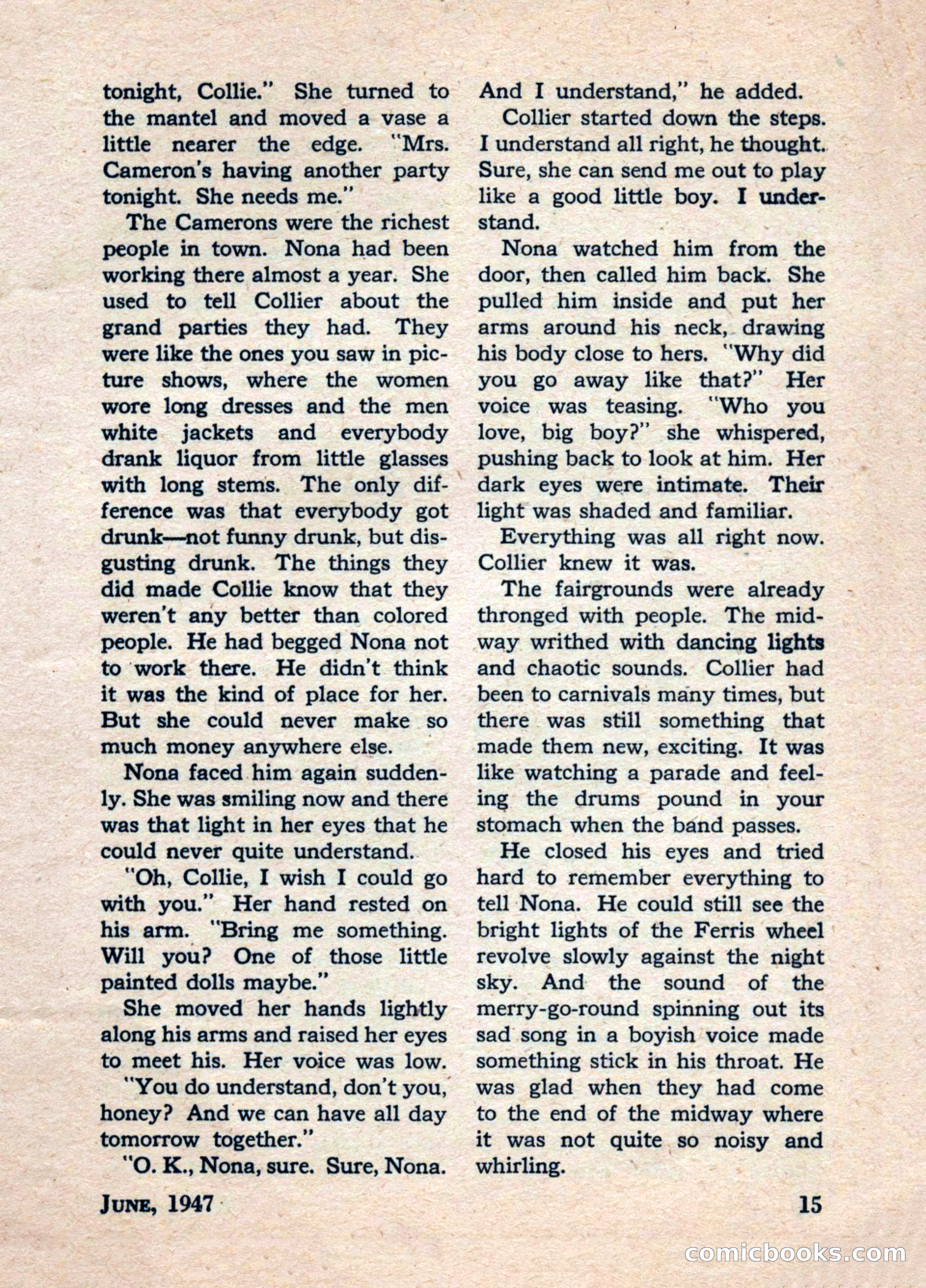 Best Stories, June 1947 — page 15 of 52