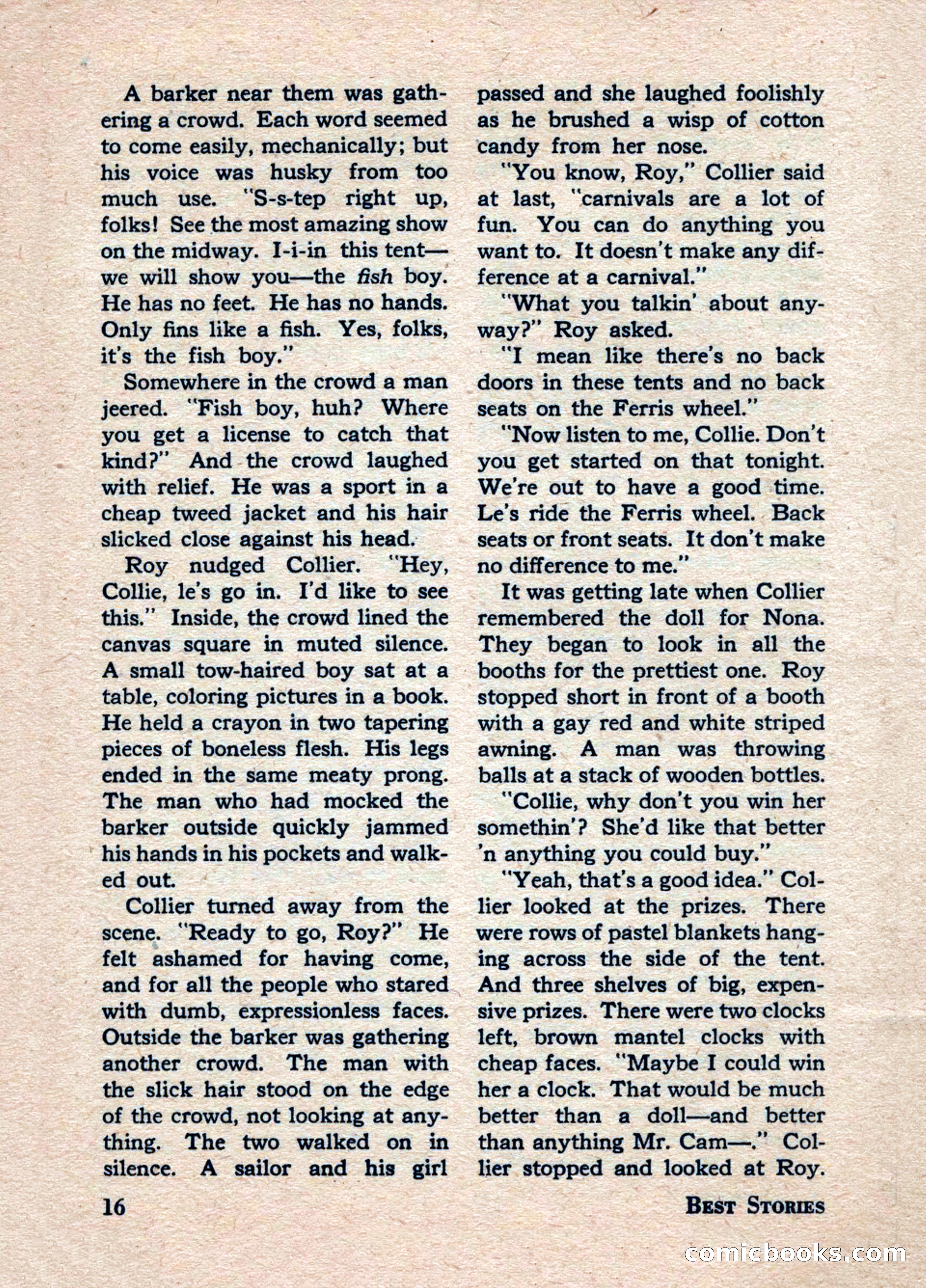 Best Stories, June 1947 — page 16 of 52