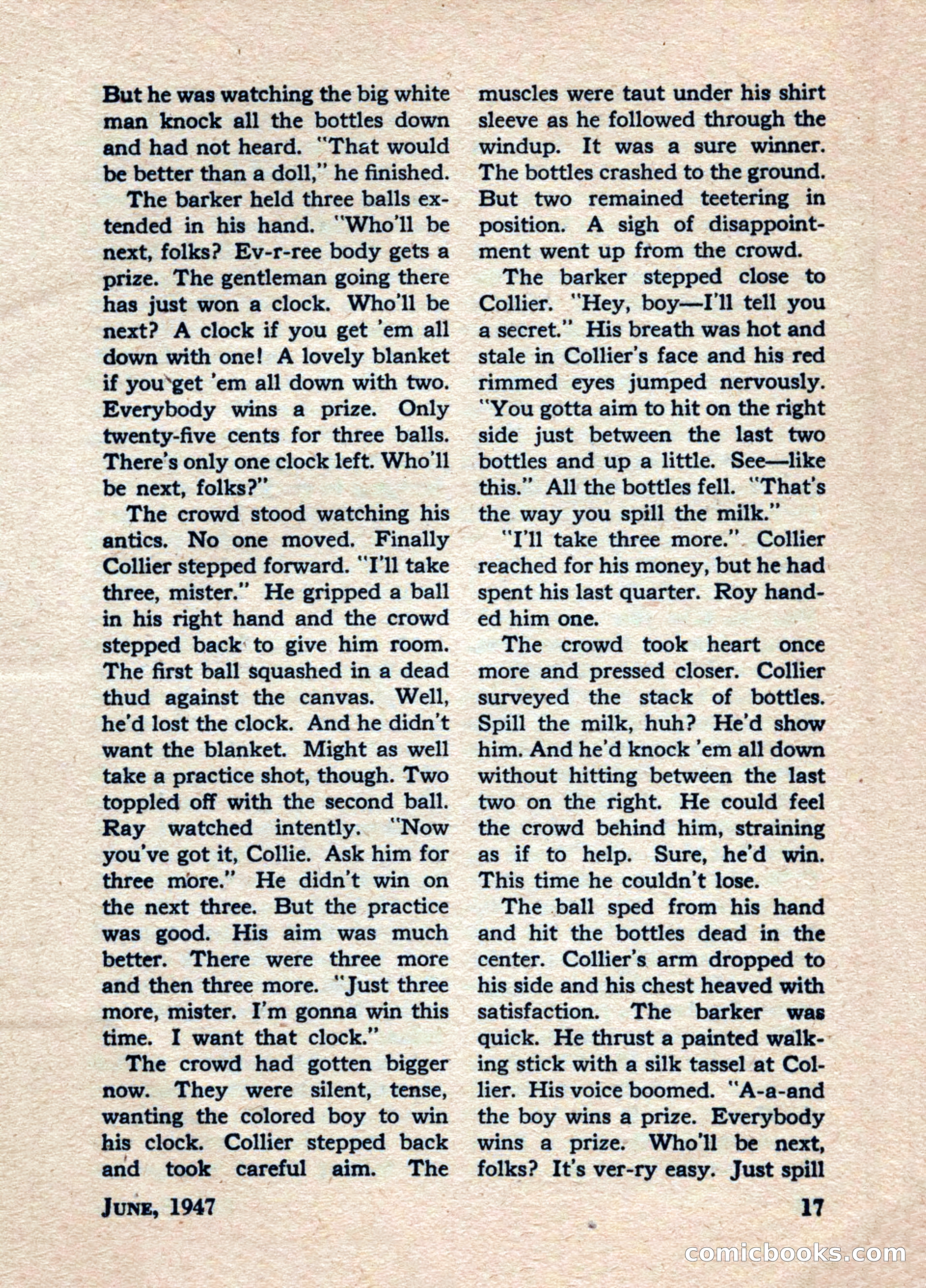 Best Stories, June 1947 — page 17 of 52