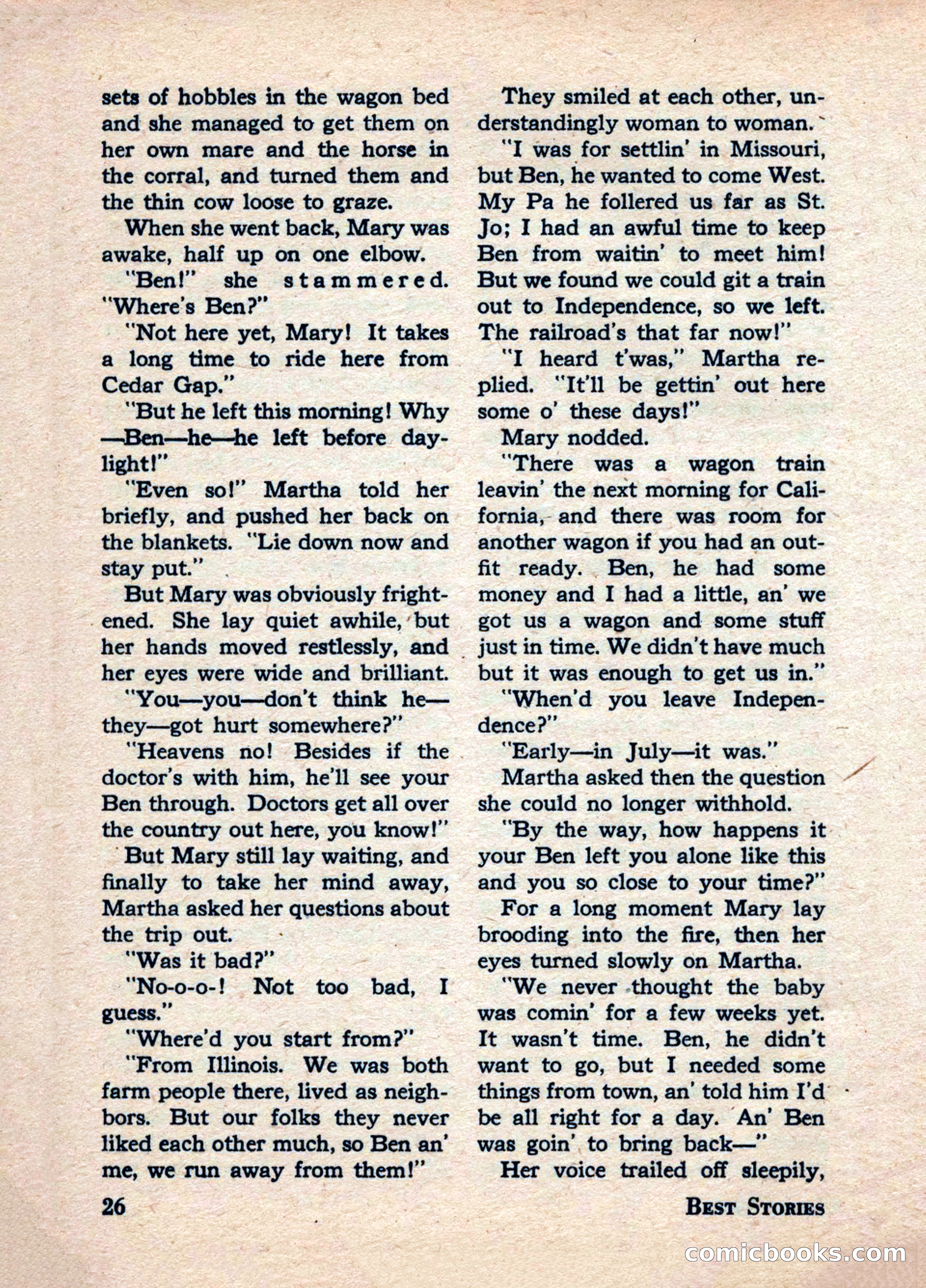 Best Stories, June 1947 — page 26 of 52