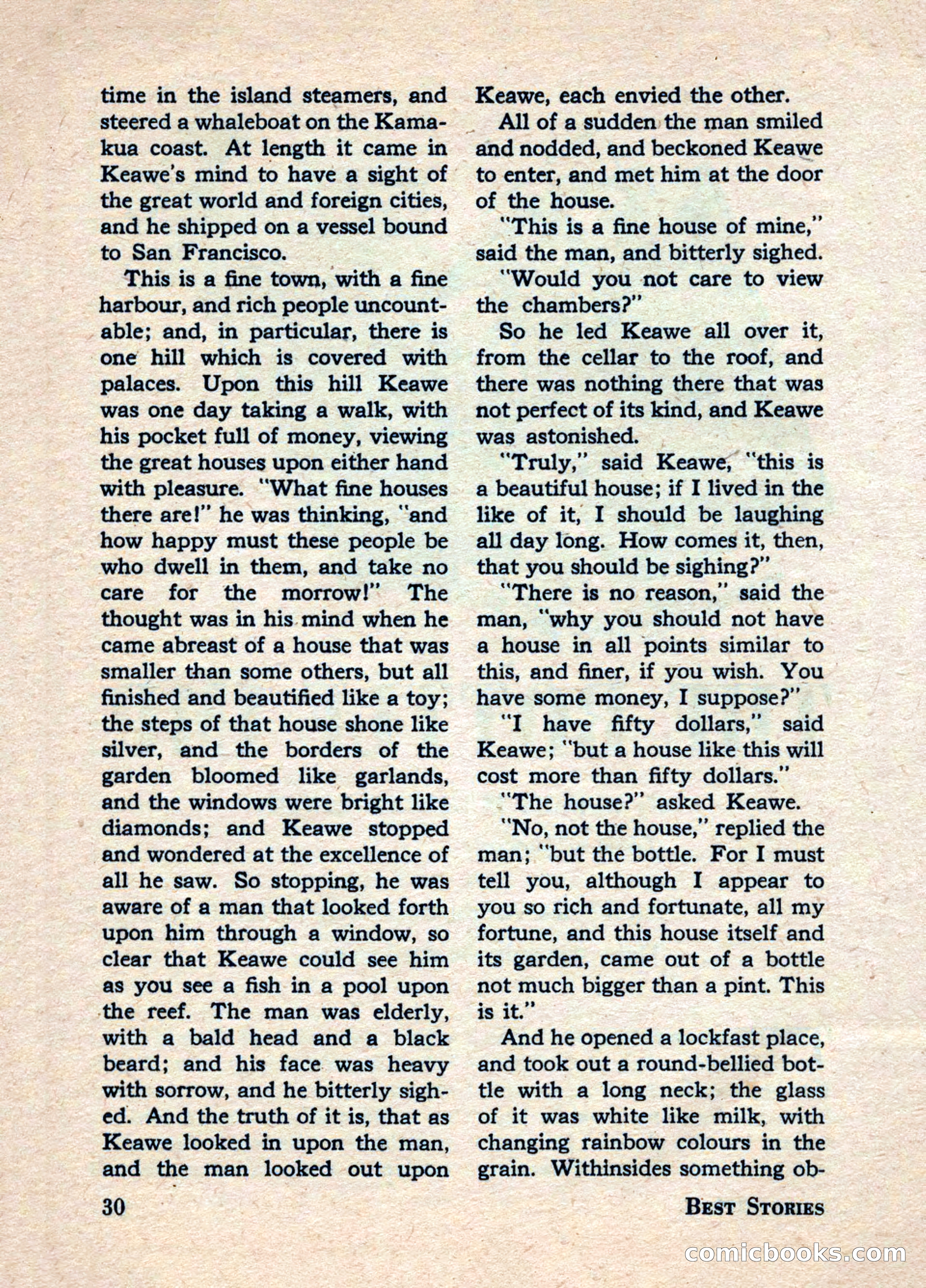 Best Stories, June 1947 — page 30 of 52