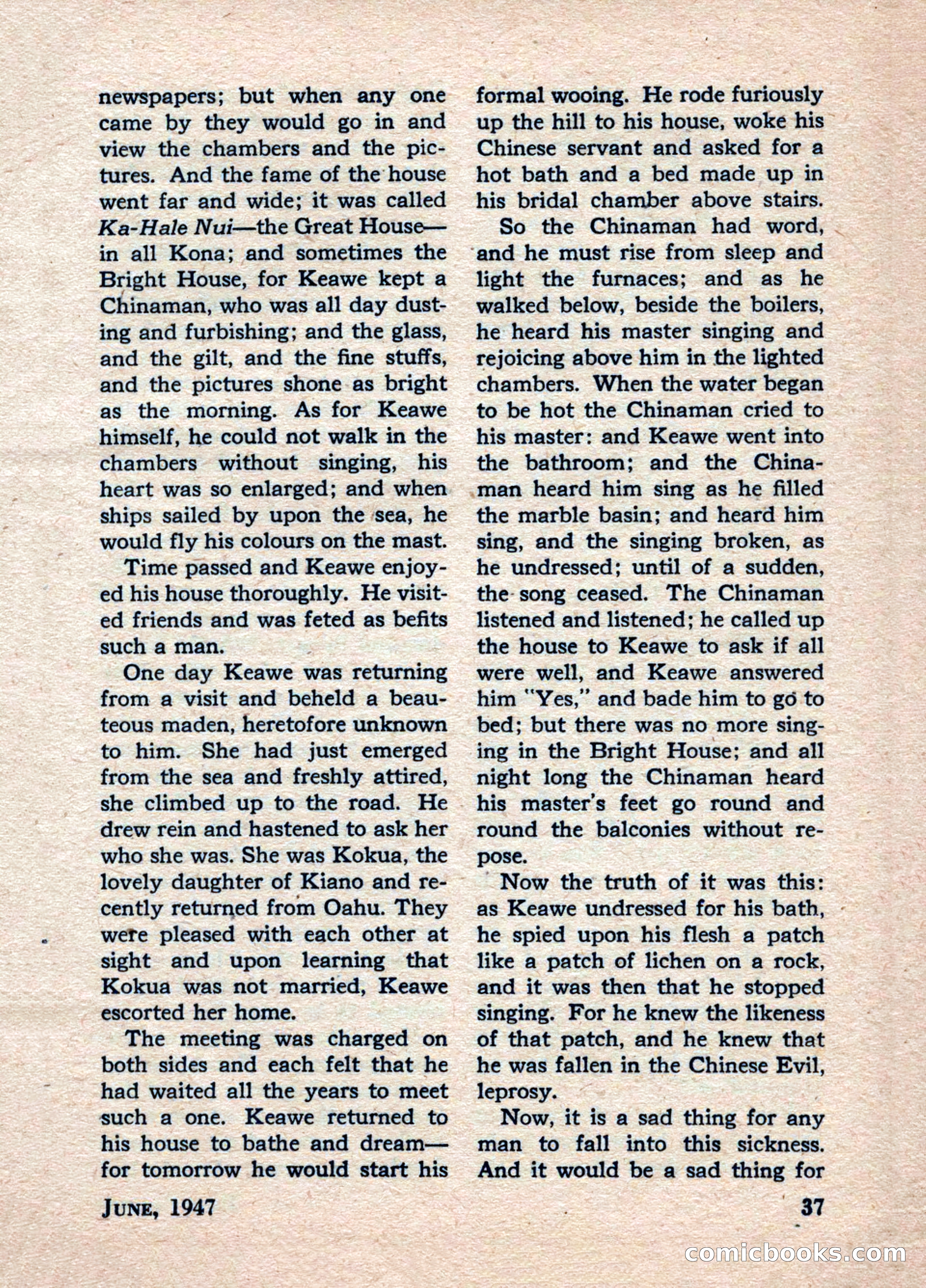 Best Stories, June 1947 — page 37 of 52