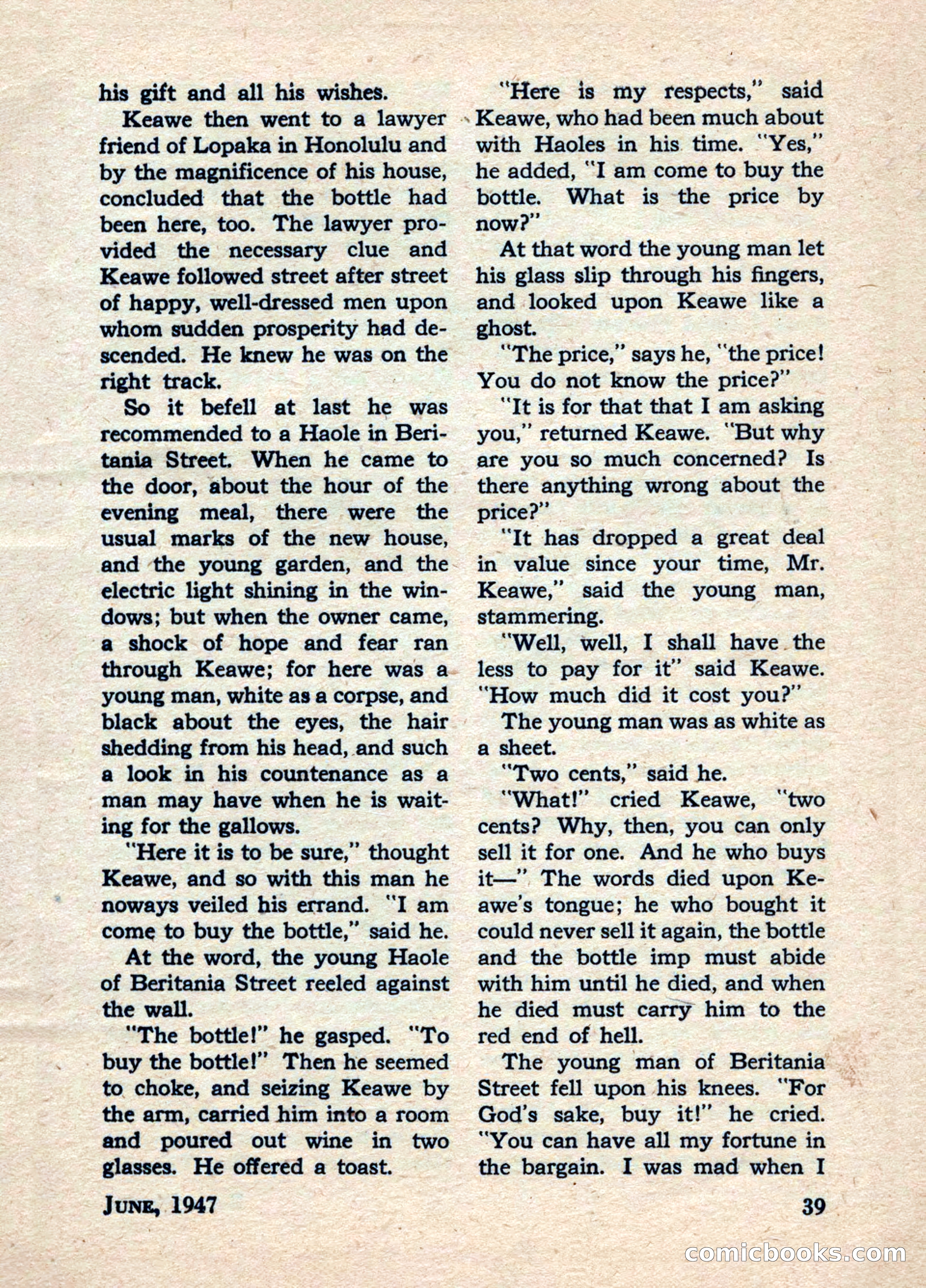 Best Stories, June 1947 — page 39 of 52