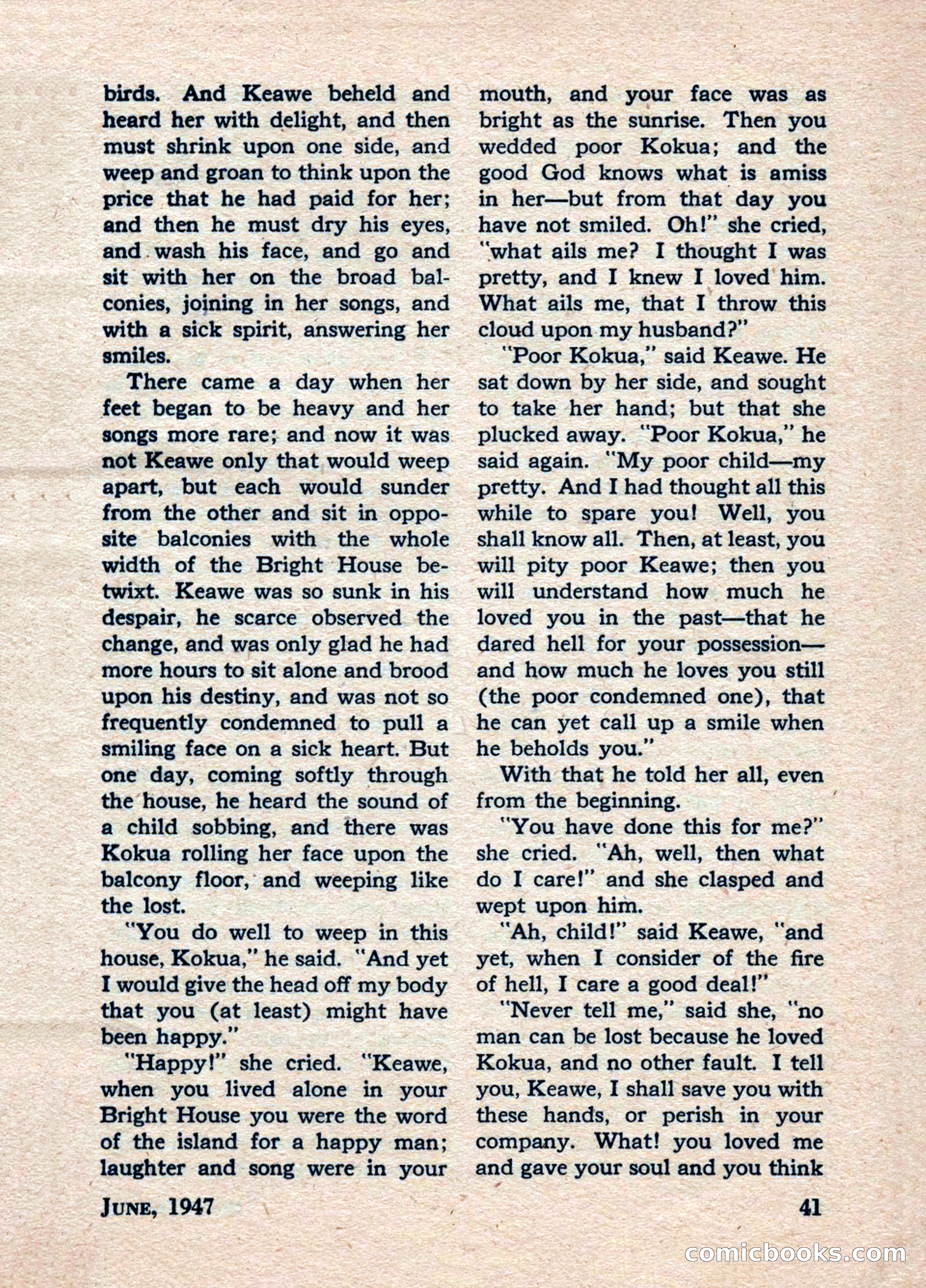 Best Stories, June 1947 — page 41 of 52