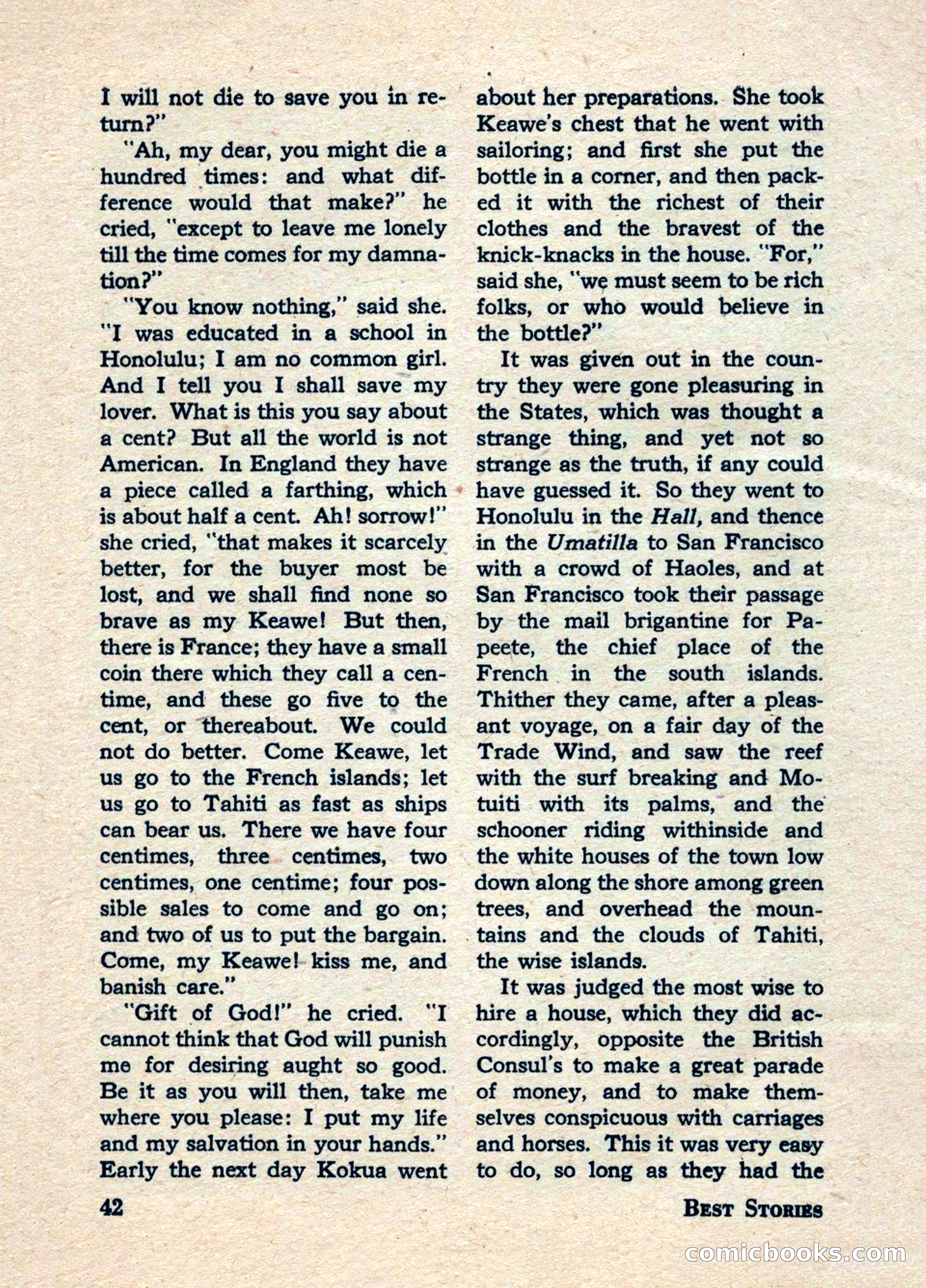 Best Stories, June 1947 — page 42 of 52