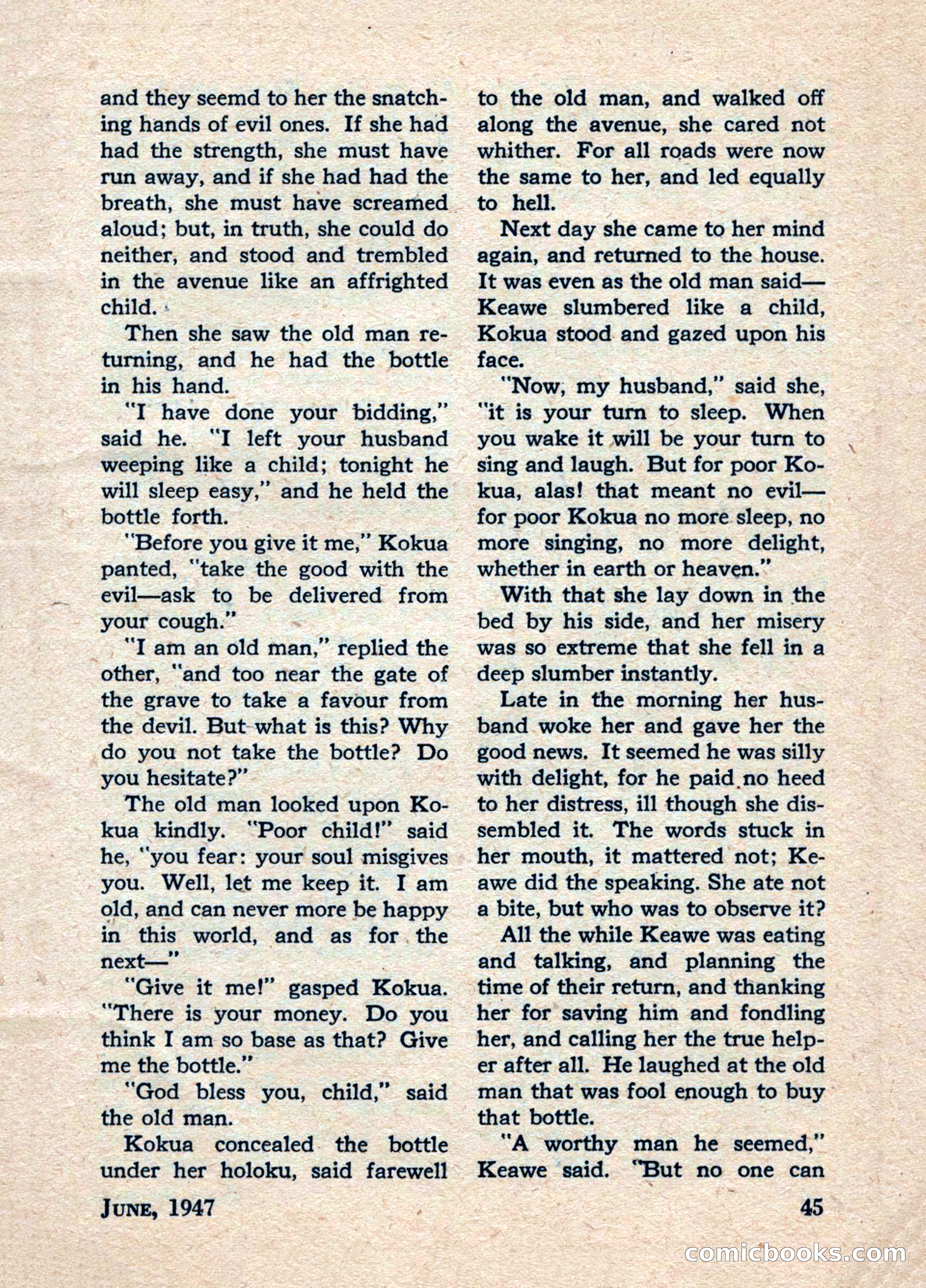 Best Stories, June 1947 — page 45 of 52