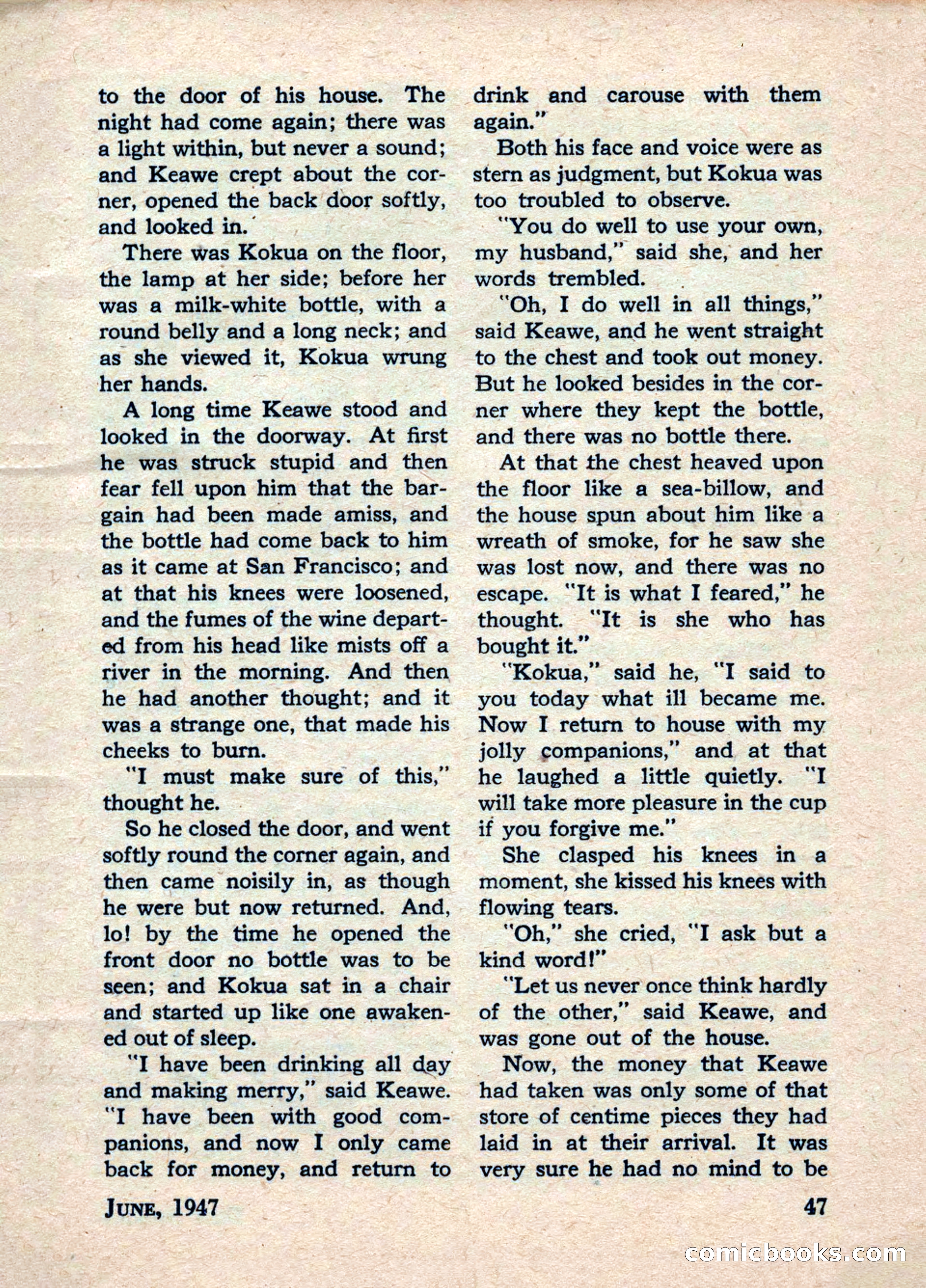 Best Stories, June 1947 — page 47 of 52