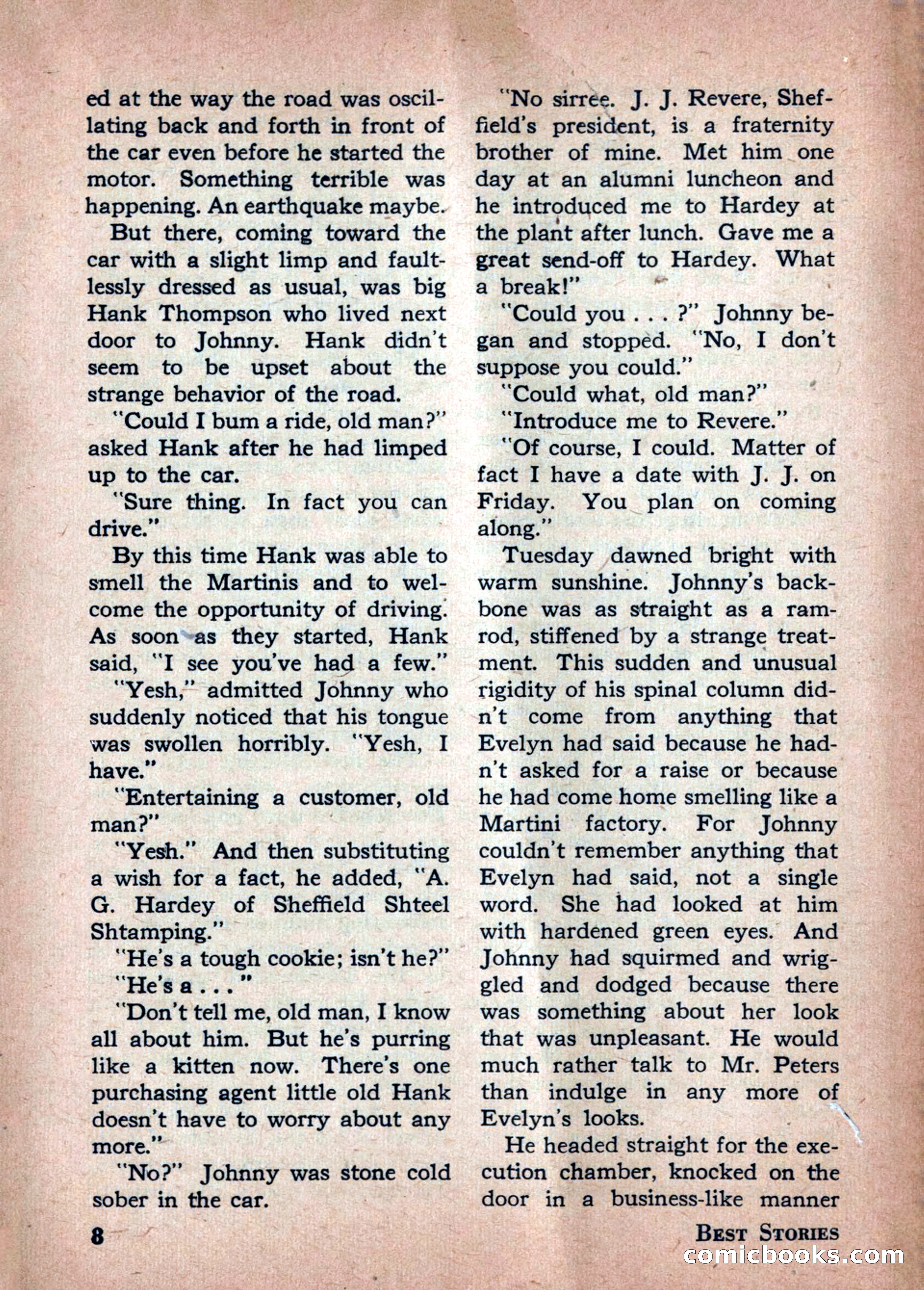 Best Stories, October 1947 — page 8 of 52