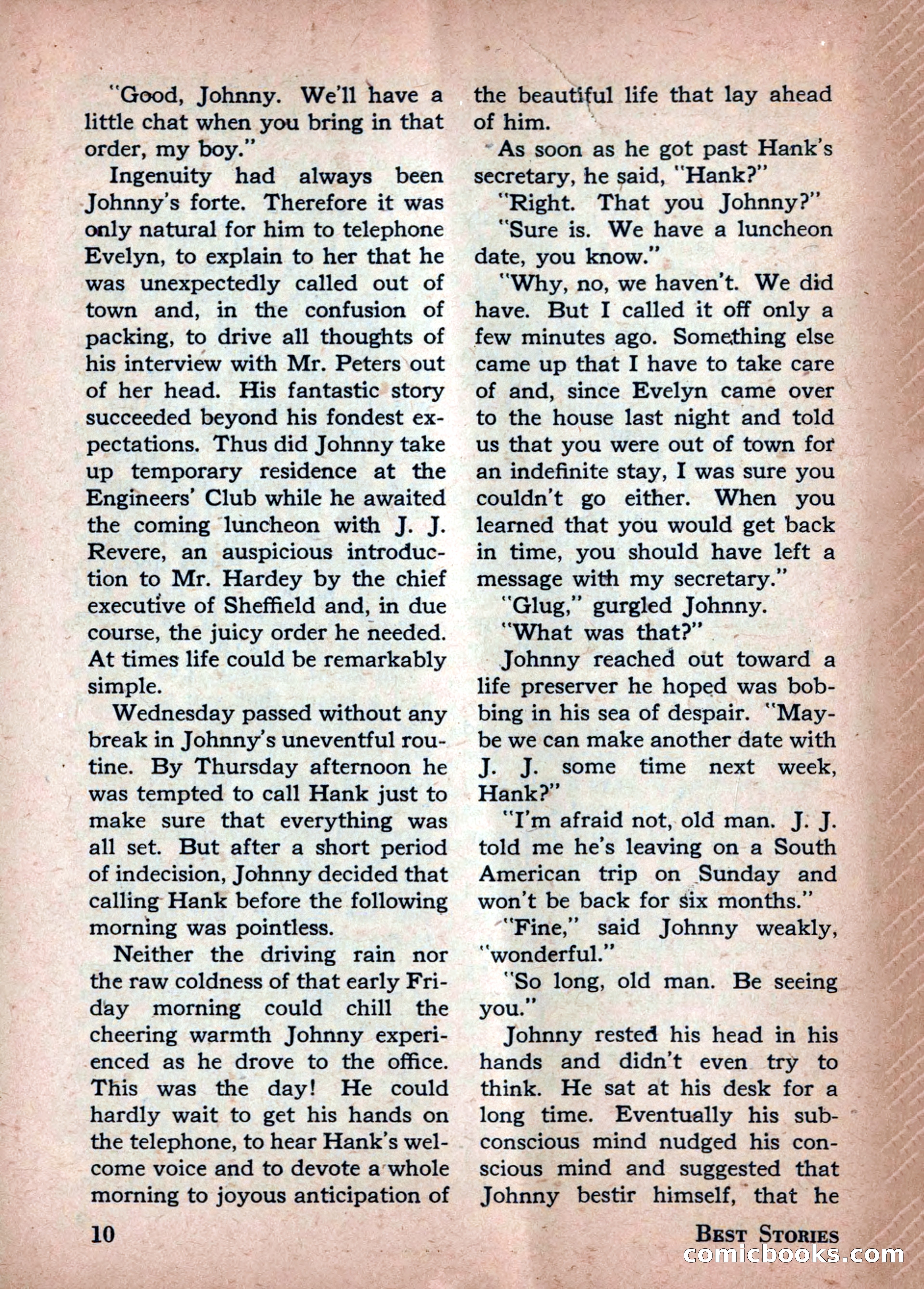 Best Stories, October 1947 — page 10 of 52