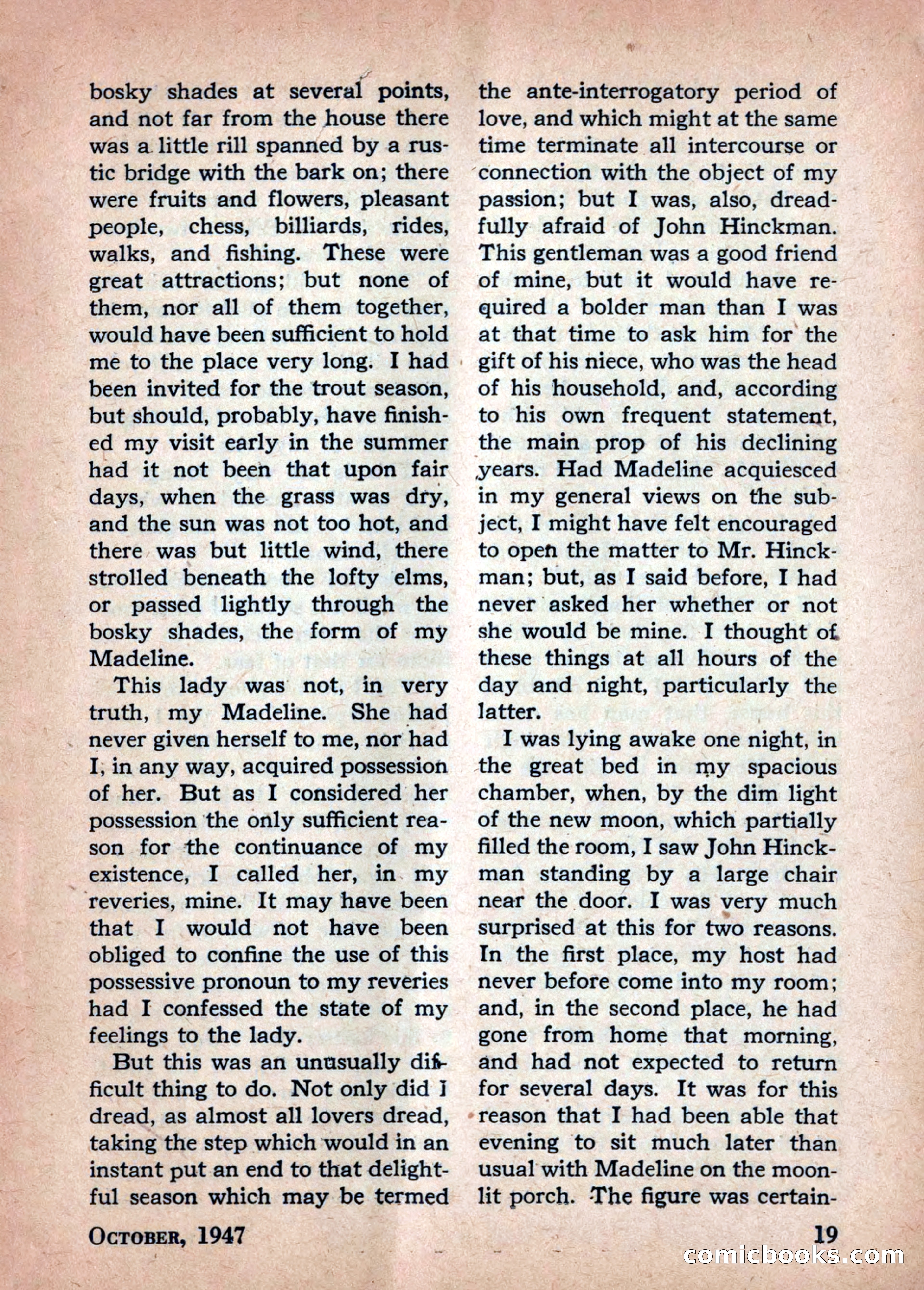 Best Stories, October 1947 — page 19 of 52