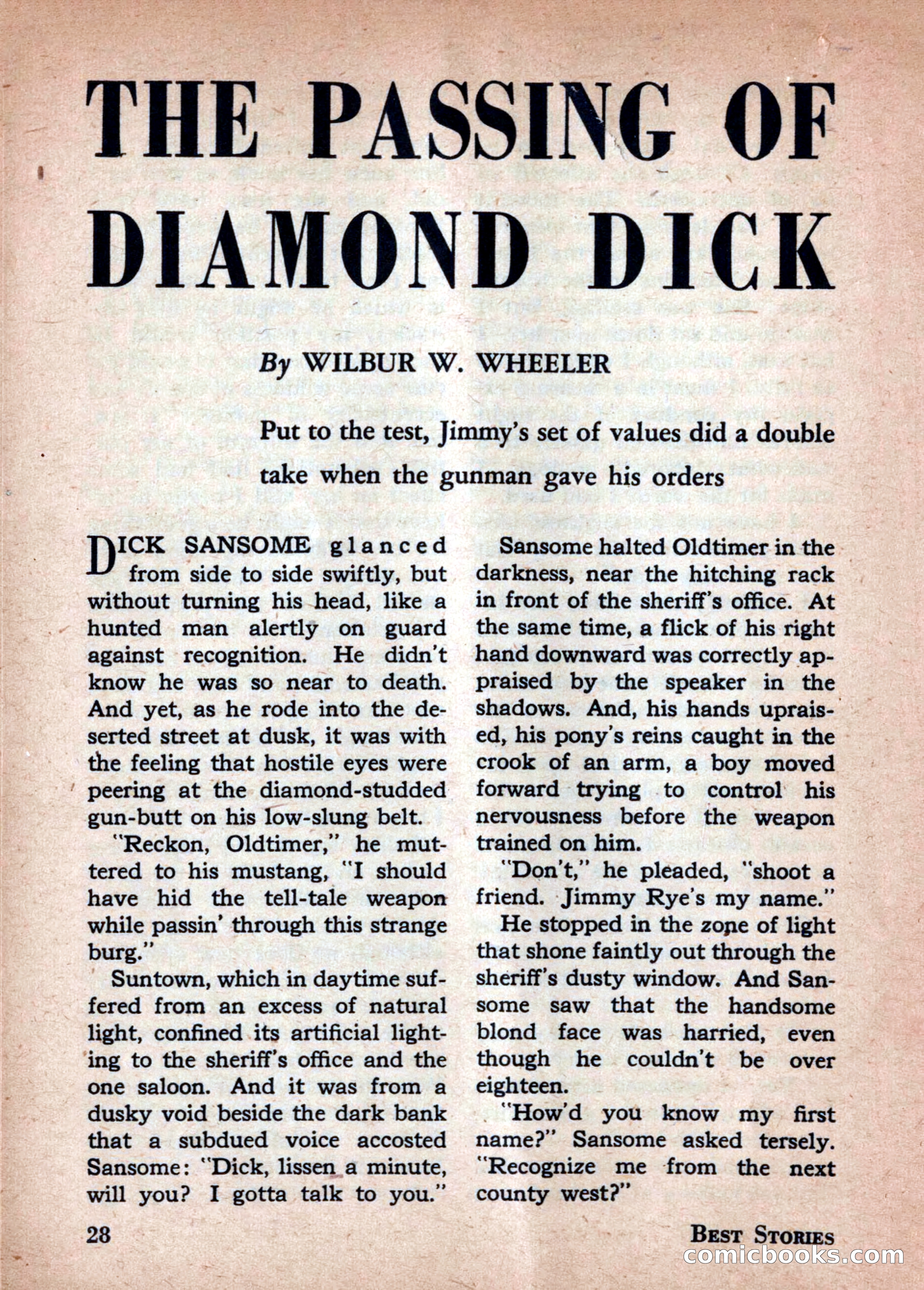 Best Stories, October 1947 — page 28 of 52