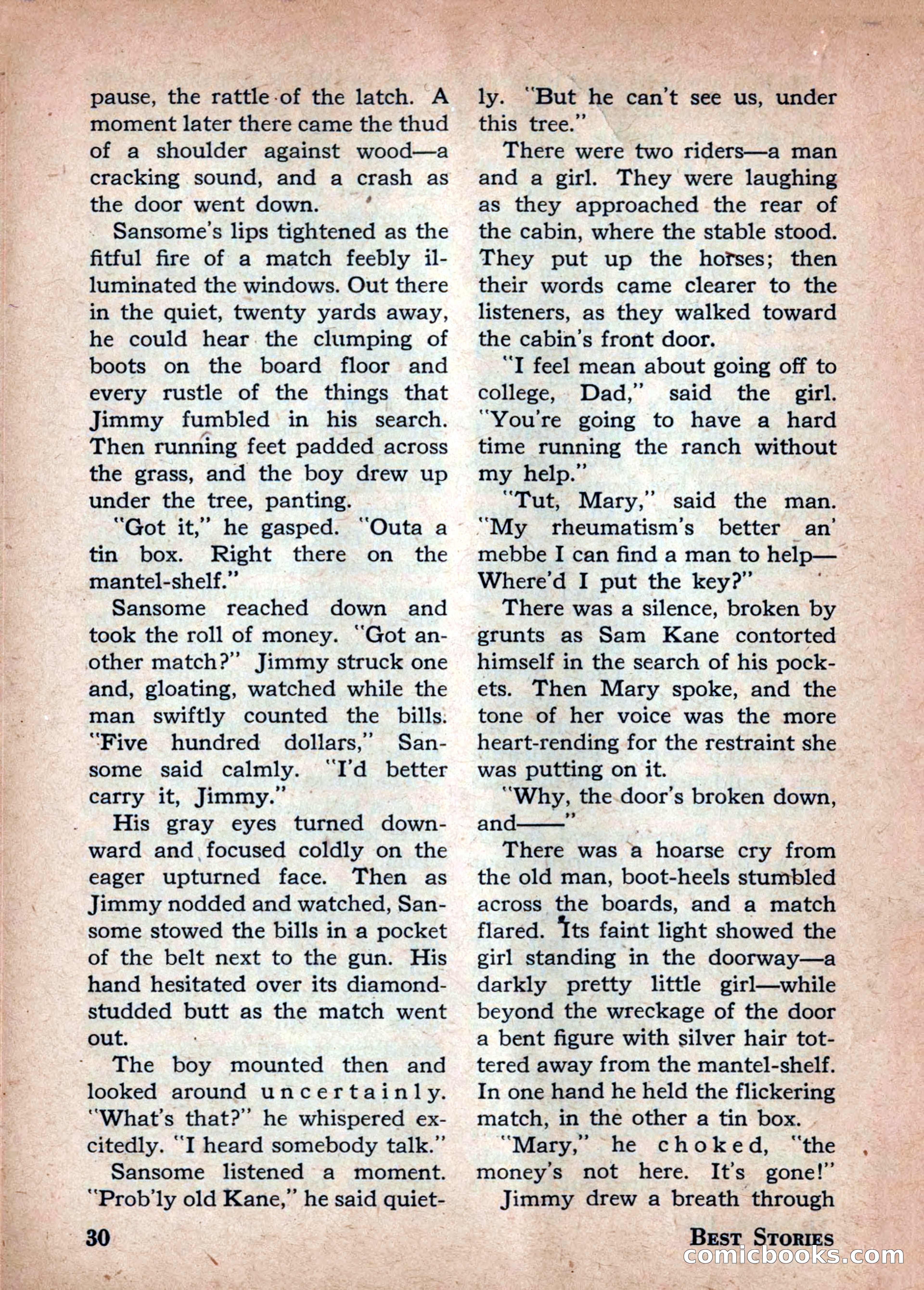 Best Stories, October 1947 — page 30 of 52