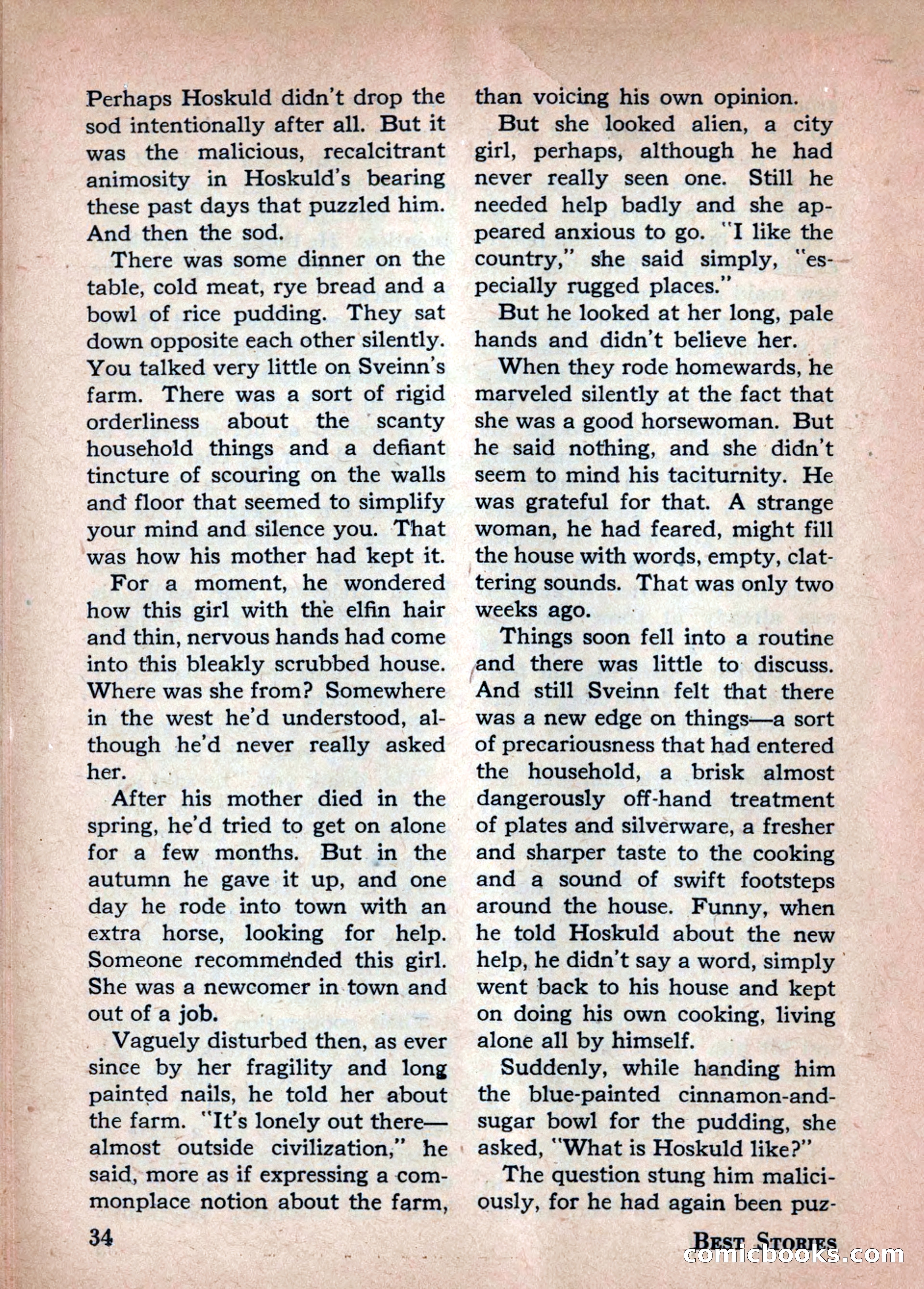 Best Stories, October 1947 — page 34 of 52