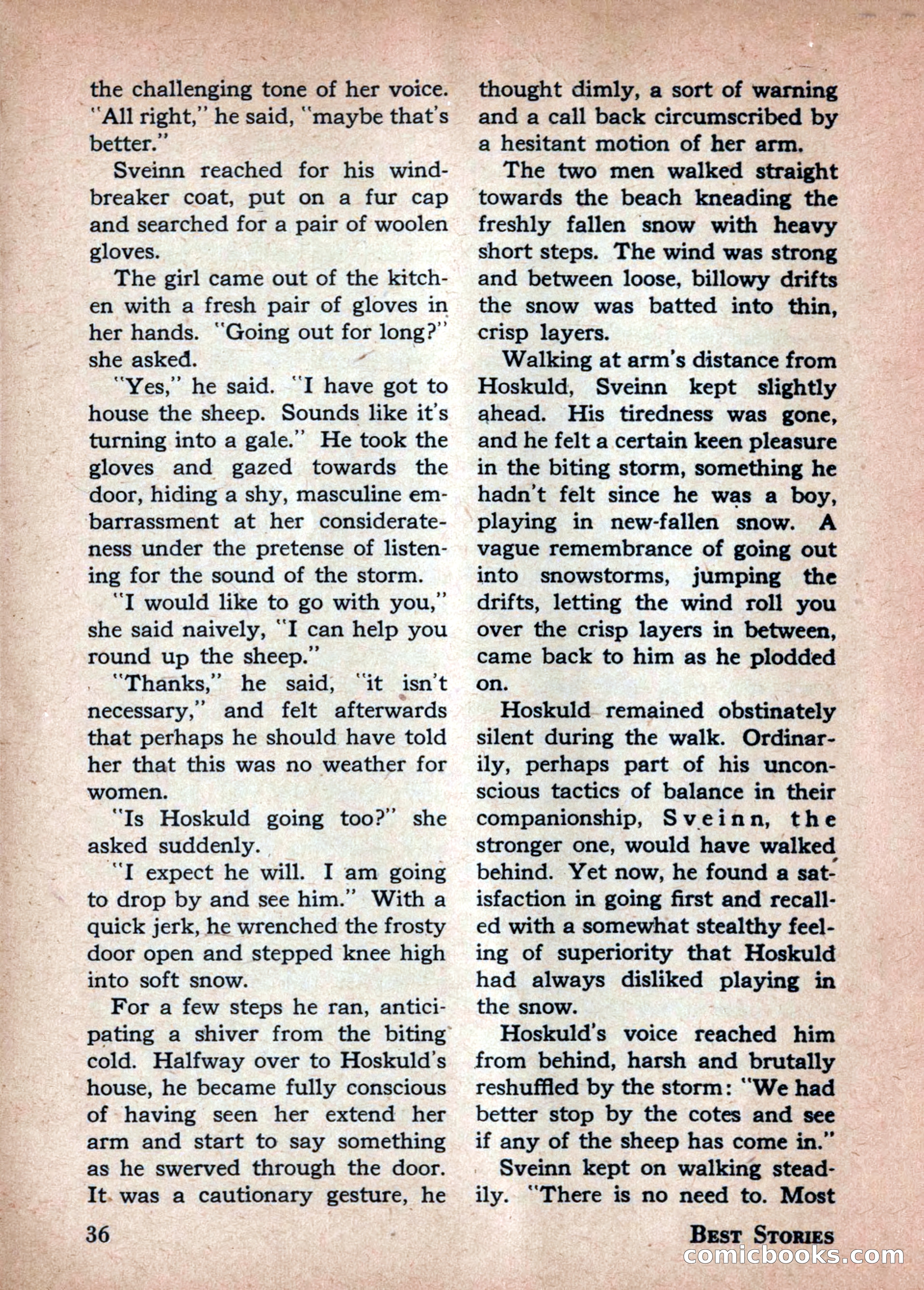 Best Stories, October 1947 — page 36 of 52