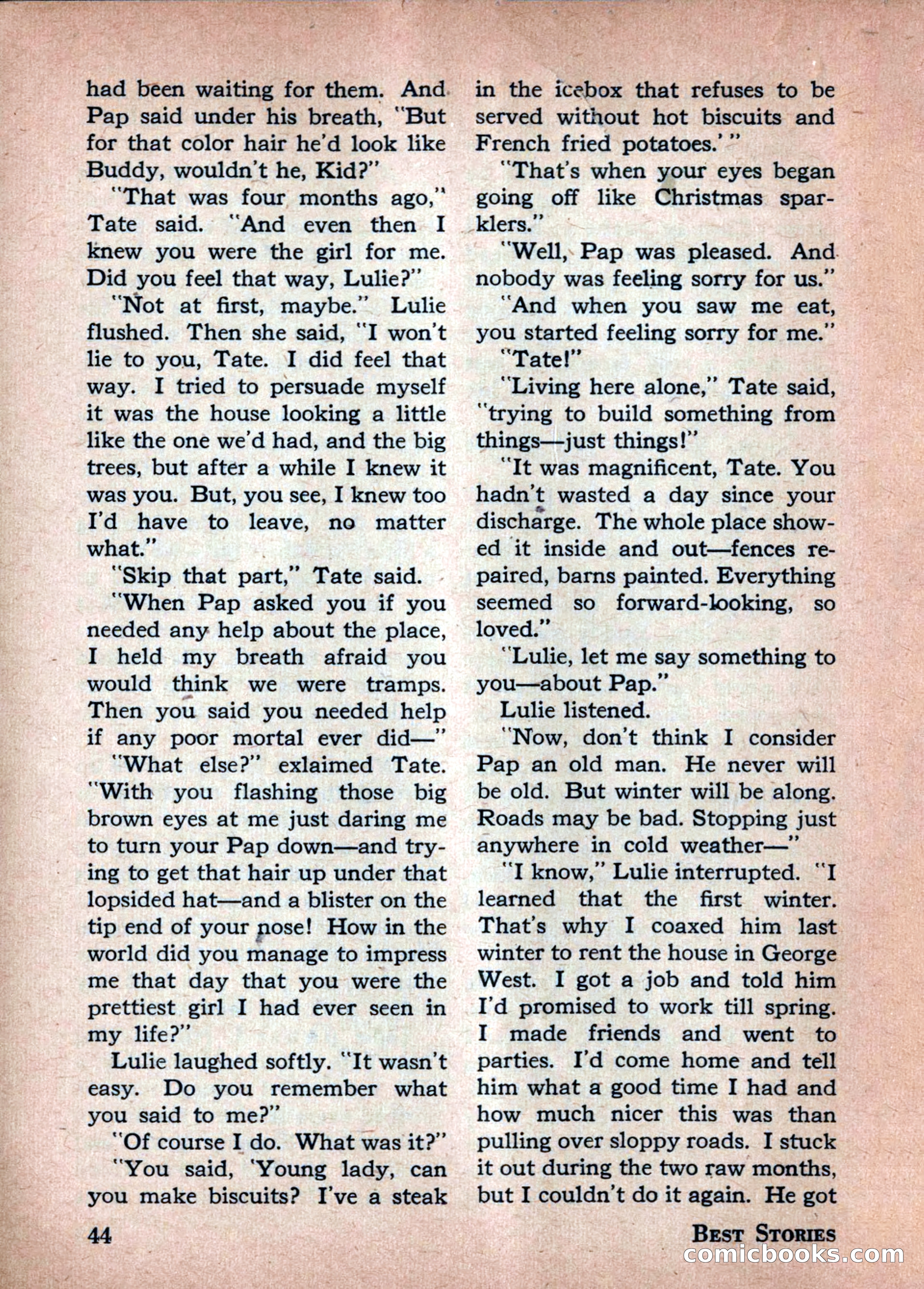 Best Stories, October 1947 — page 44 of 52