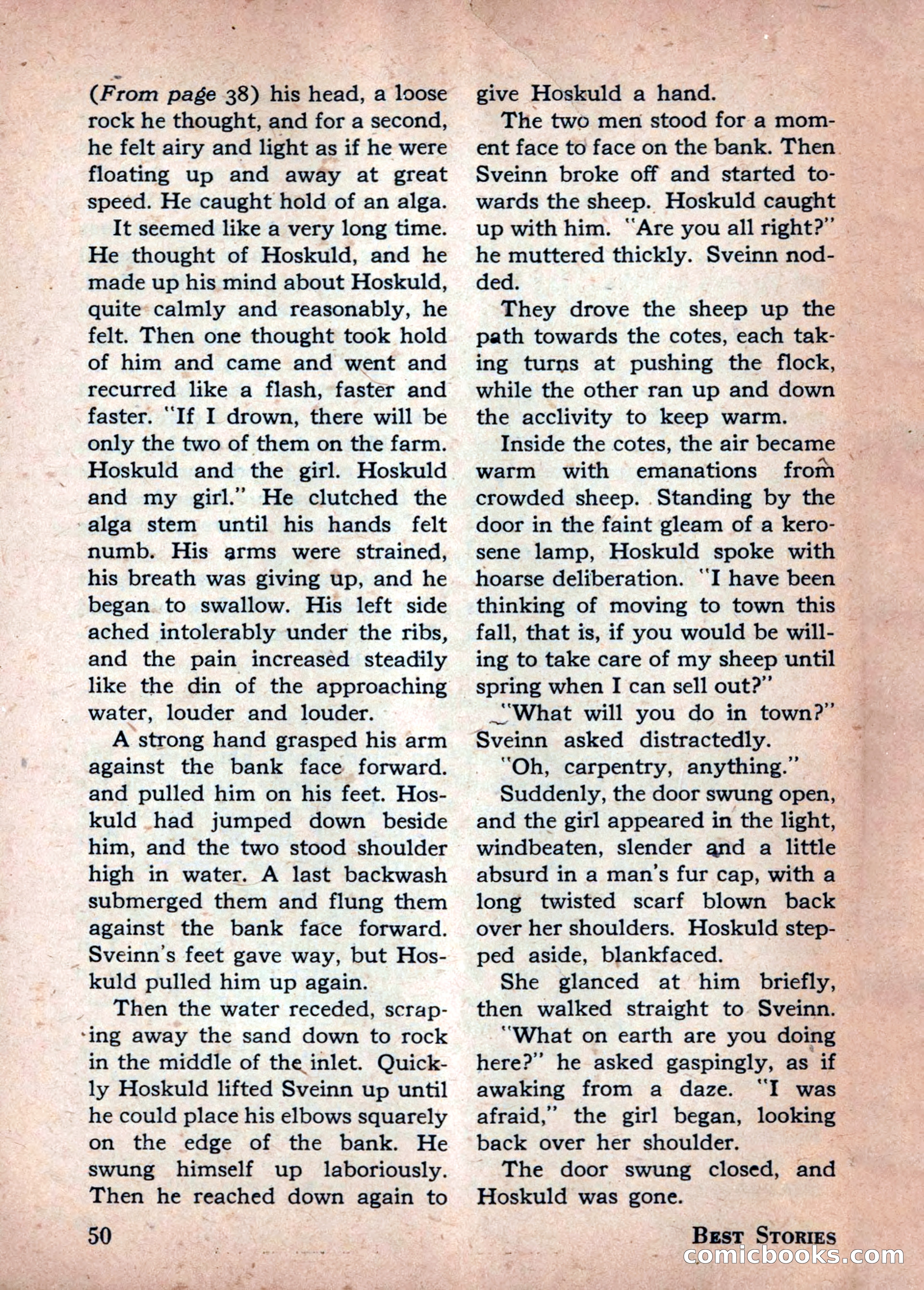 Best Stories, October 1947 — page 50 of 52