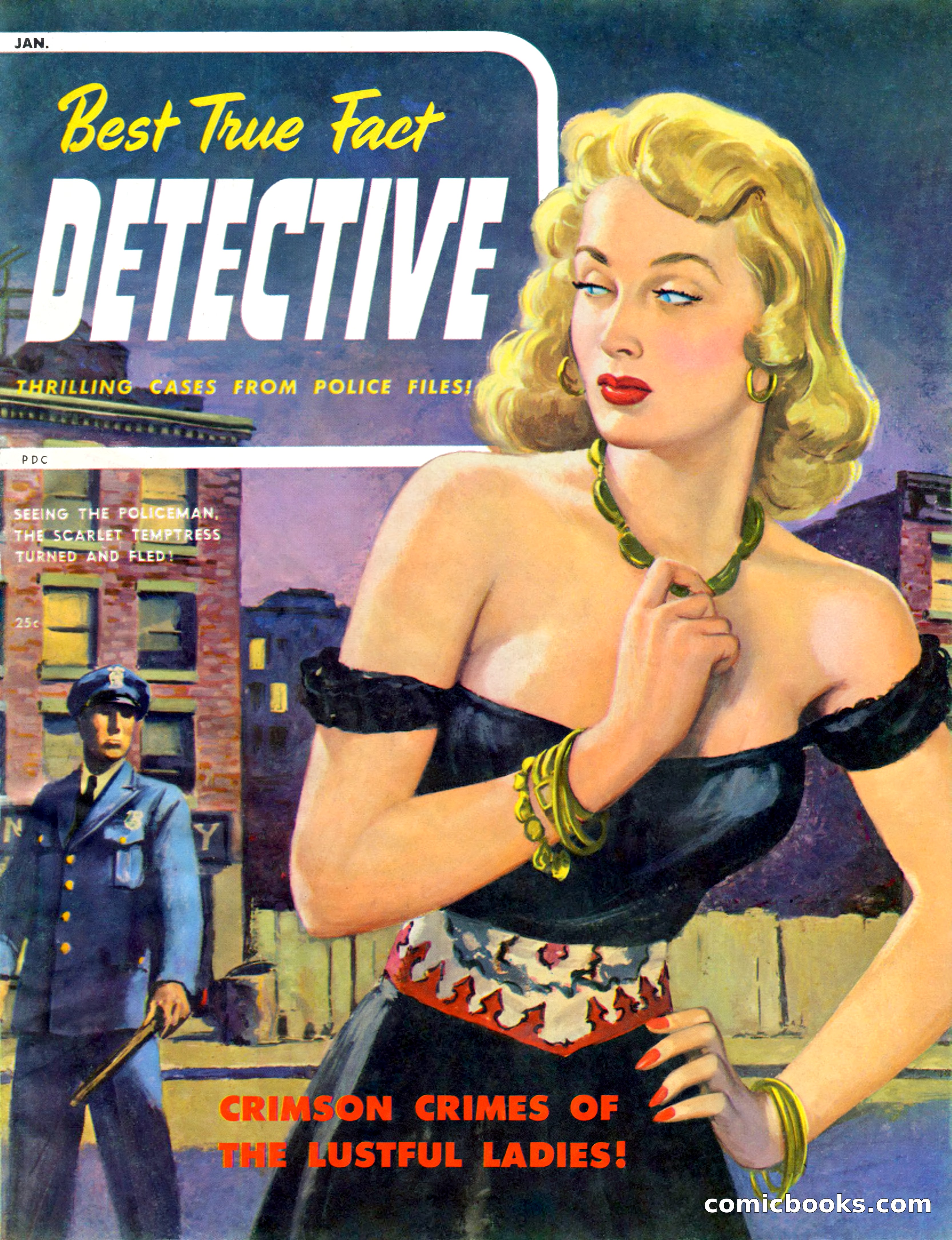 Best True Fact Detective, January 1950