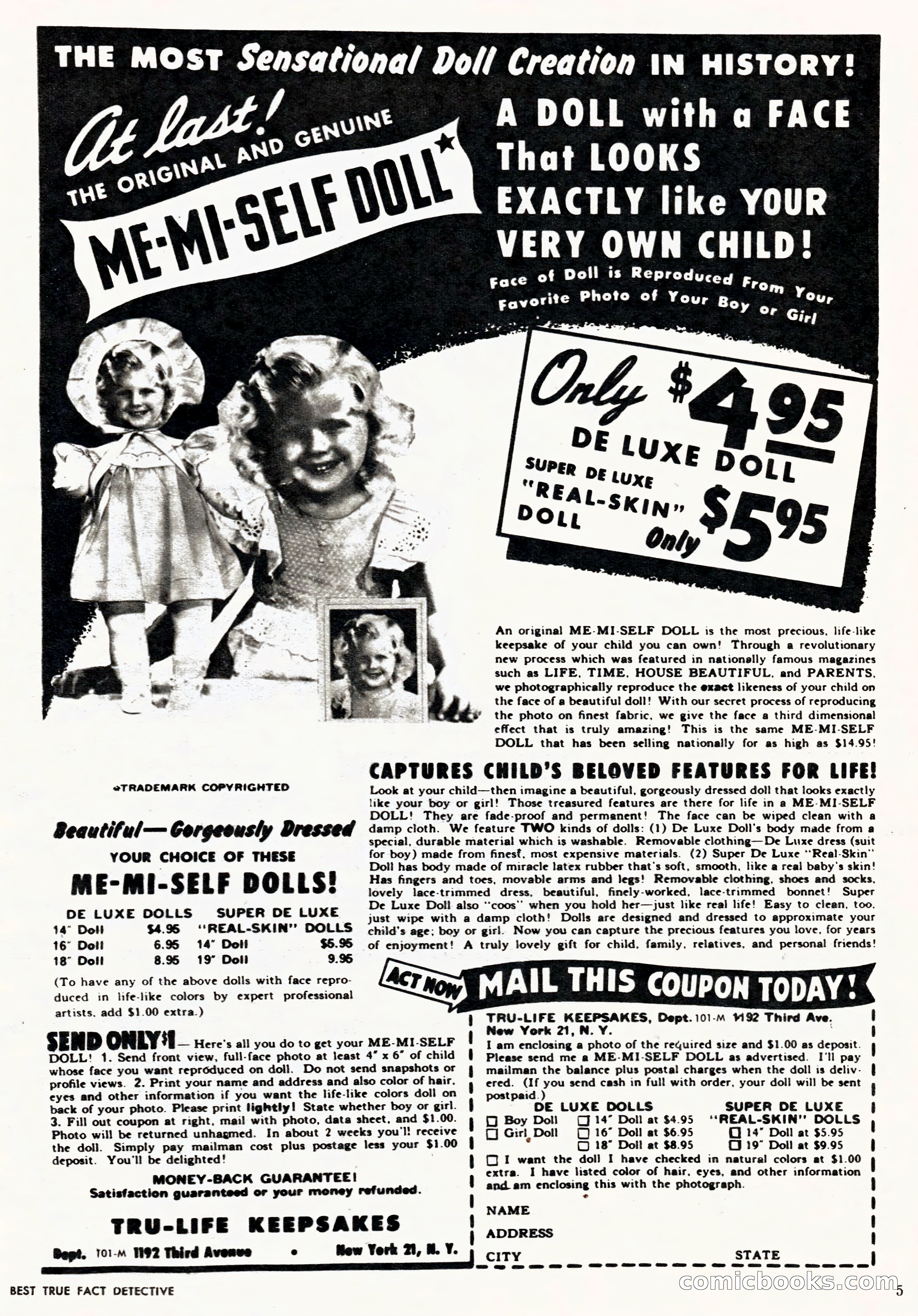 Best True Fact Detective, January 1950 — page 5 of 68