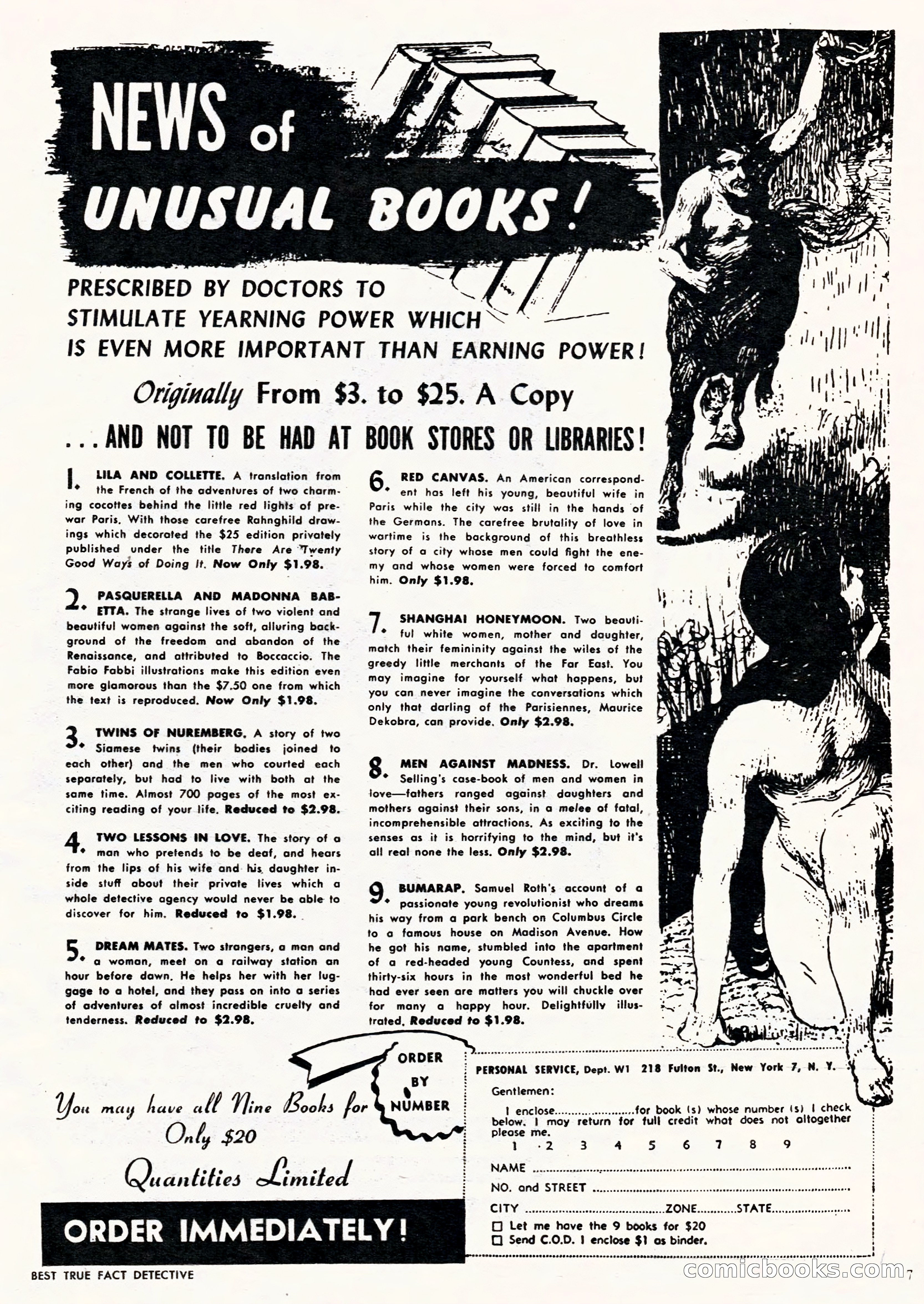Best True Fact Detective, January 1950 — page 7 of 68